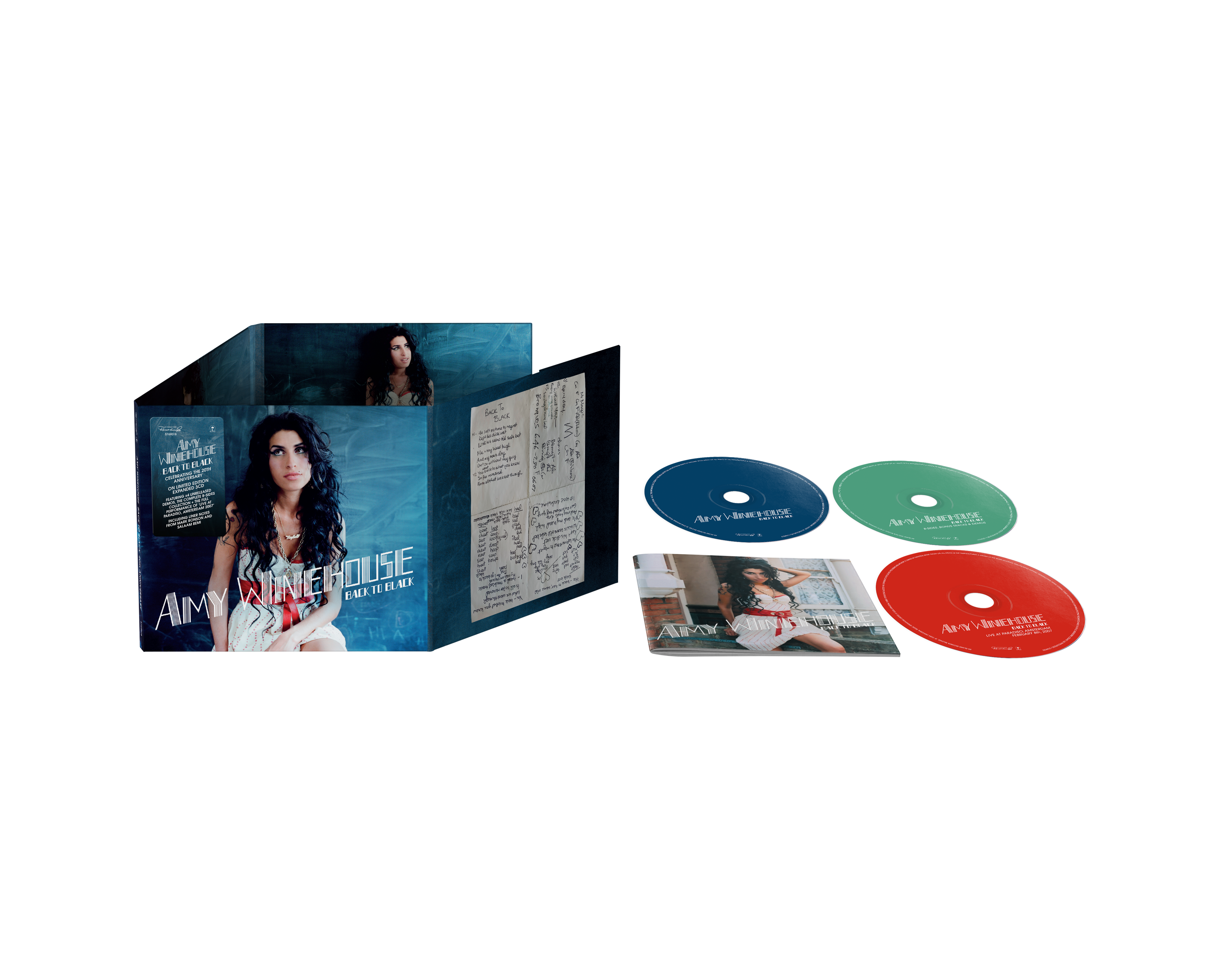 AMY WINEHOUSE 'BACK TO BLACK' 20TH ANNIVERSARY 3CD
