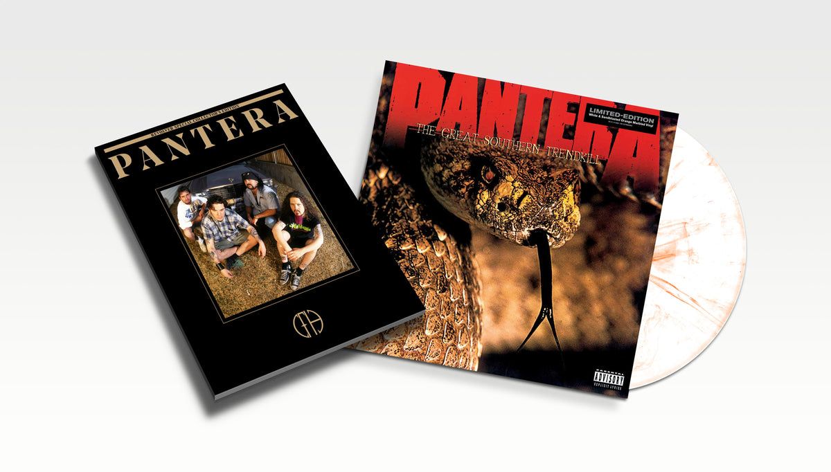 PANTERA 'THE GREAT SOUTHERN TRENDKILL' ' LP + BOOK OF PANTERA SPECIAL COLLECTOR'S EDITION BUNDLE