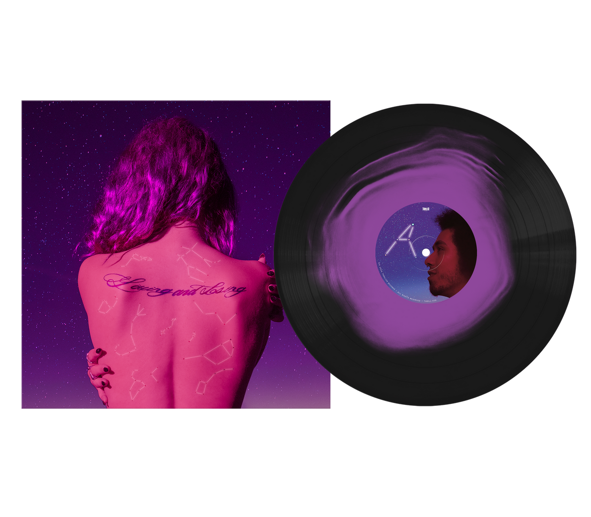 HONEY REVENGE ‘LOVING AND LOSING’ LP (Exclusive – Limited to 500, Purple & Black Color-in-Color Vinyl)