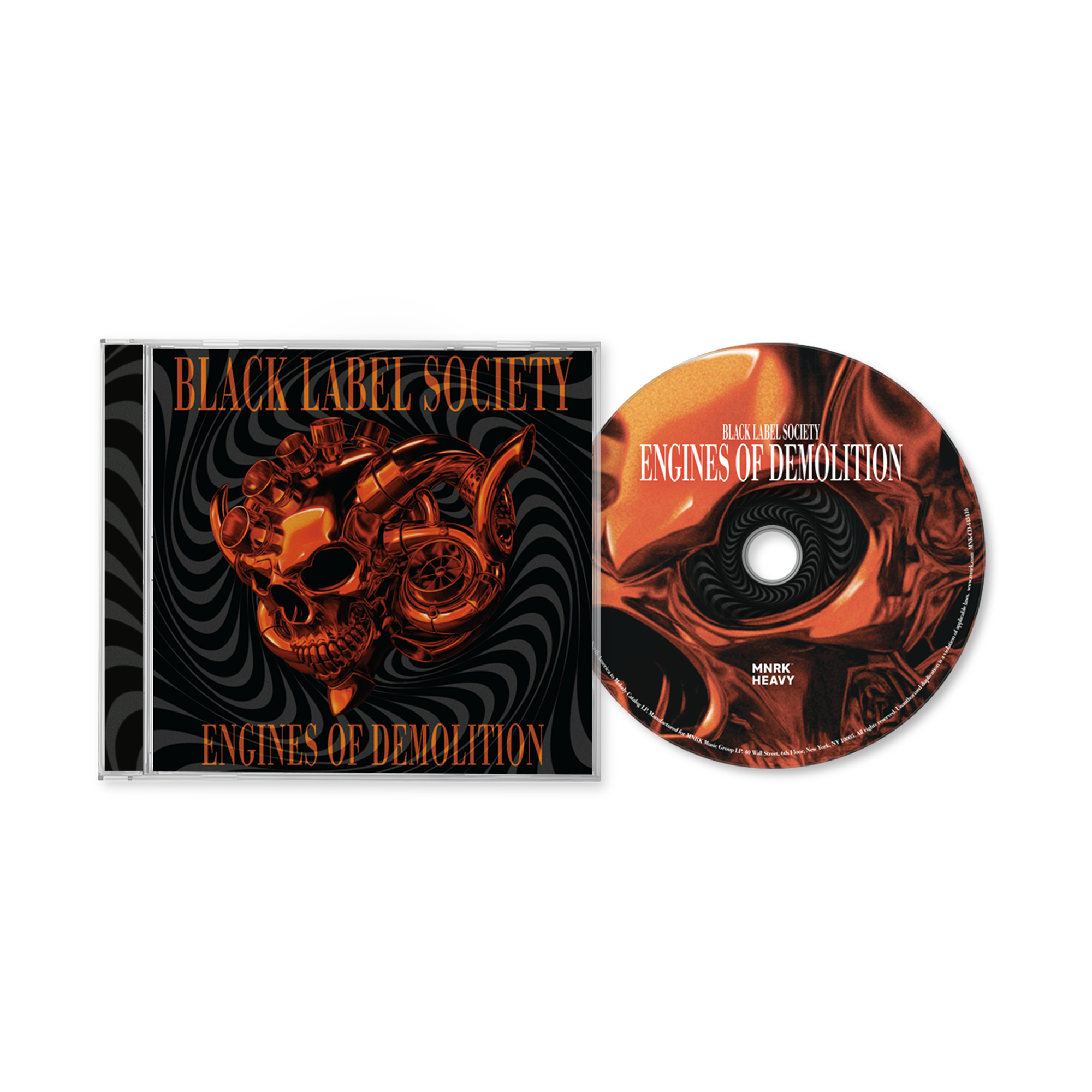 BLACK LABEL SOCIETY 'ENGINES OF DEMOLITION' CD (SIGNED)