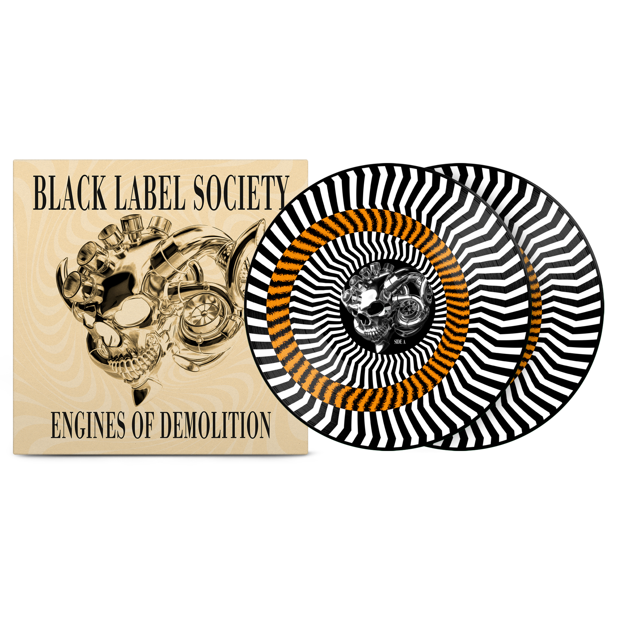 BLACK LABEL SOCIETY 'ENGINES OF DEMOLITION' LP (Custard Zoetrope Vinyl)