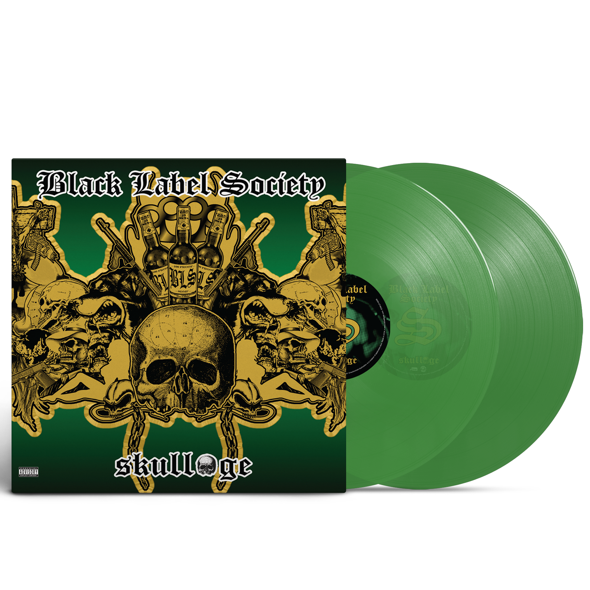 BLACK LABEL SOCIETY 'SKULLAGE' 2LP (Green Vinyl)