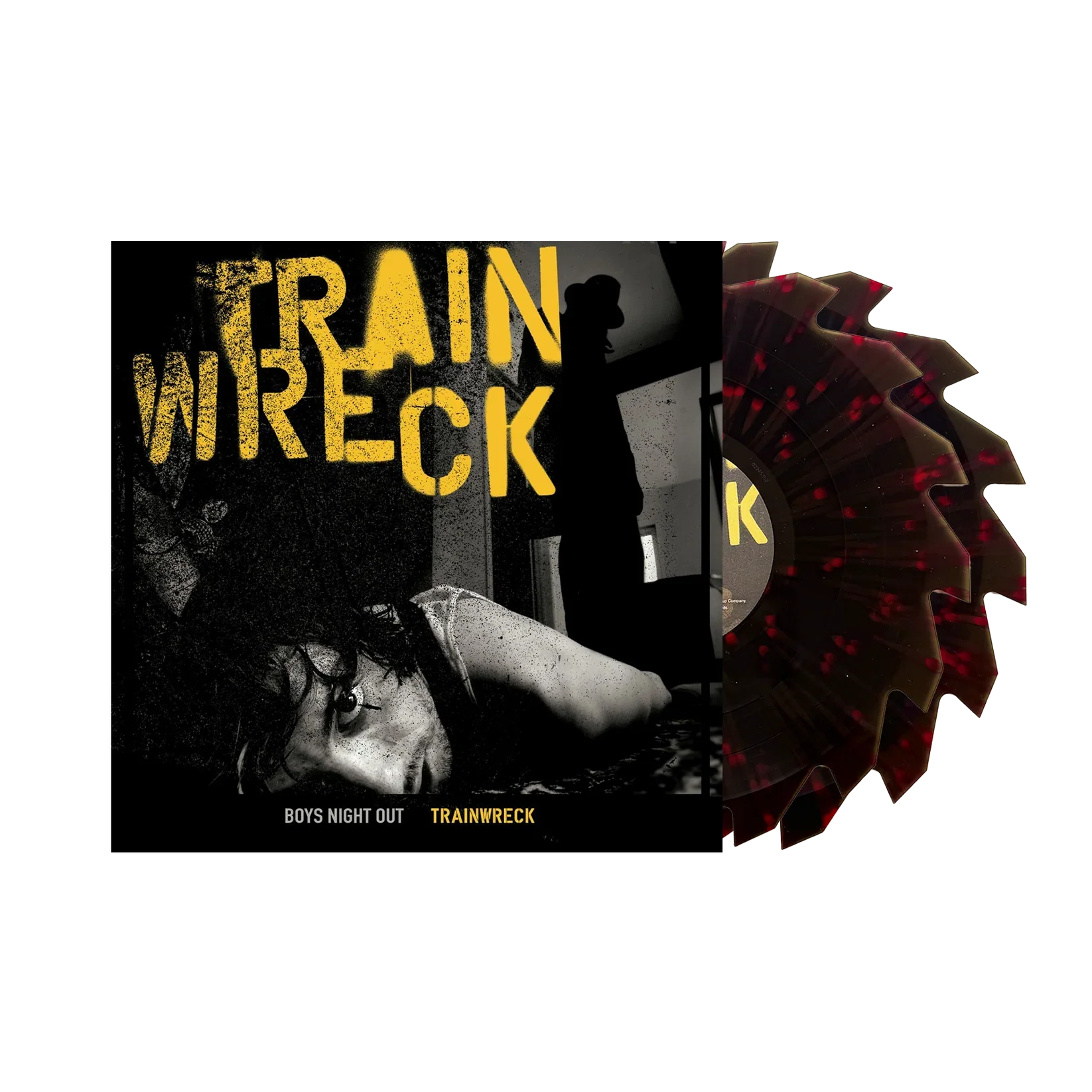 BOYS NIGHT OUT 'TRAIN WRECK' 2LP (Buzzsaw)