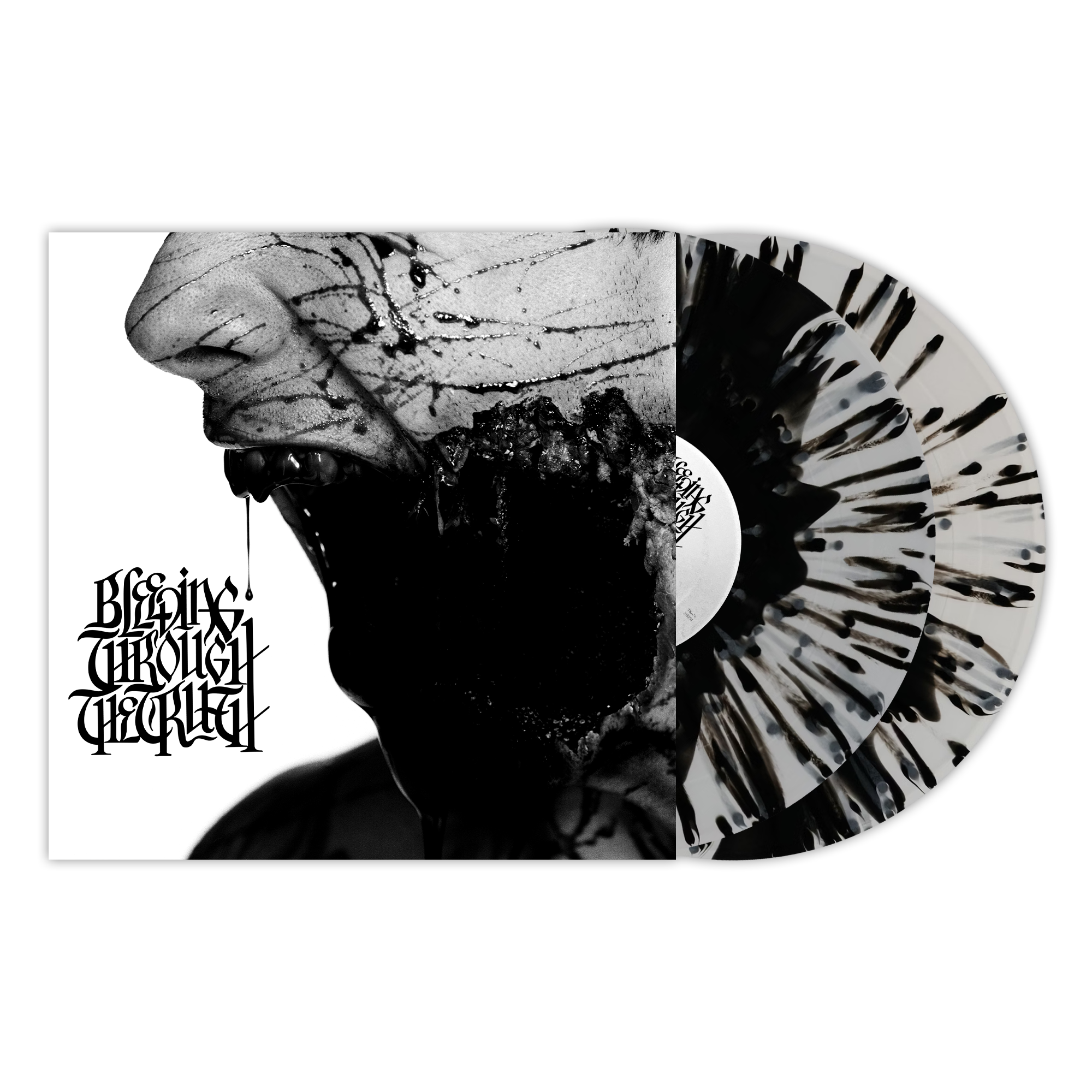 BLEEDING THROUGH ‘THE TRUTH’ 2LP (Limited Edition – Only 600 Made, Black Inside Splatter Vinyl)