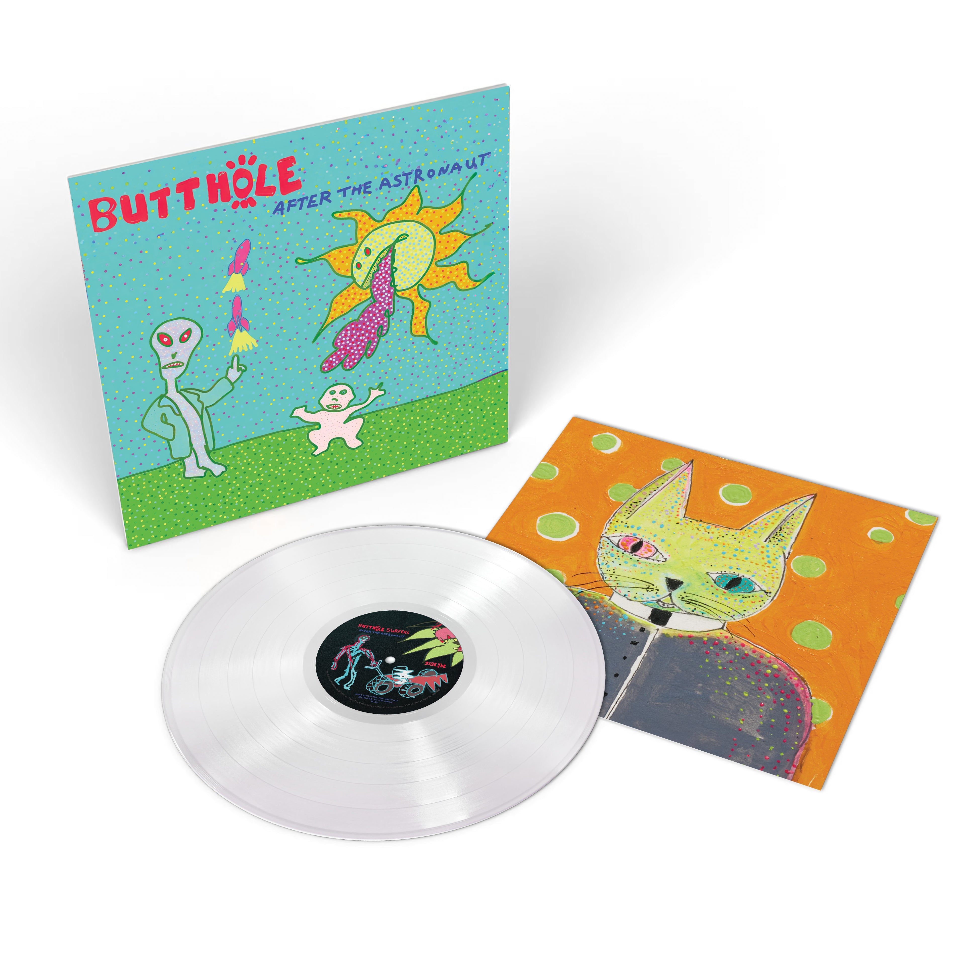 BUTTHOLE SURFERS 'AFTER THE ASTRONAUT' LP (Opaque White Vinyl)