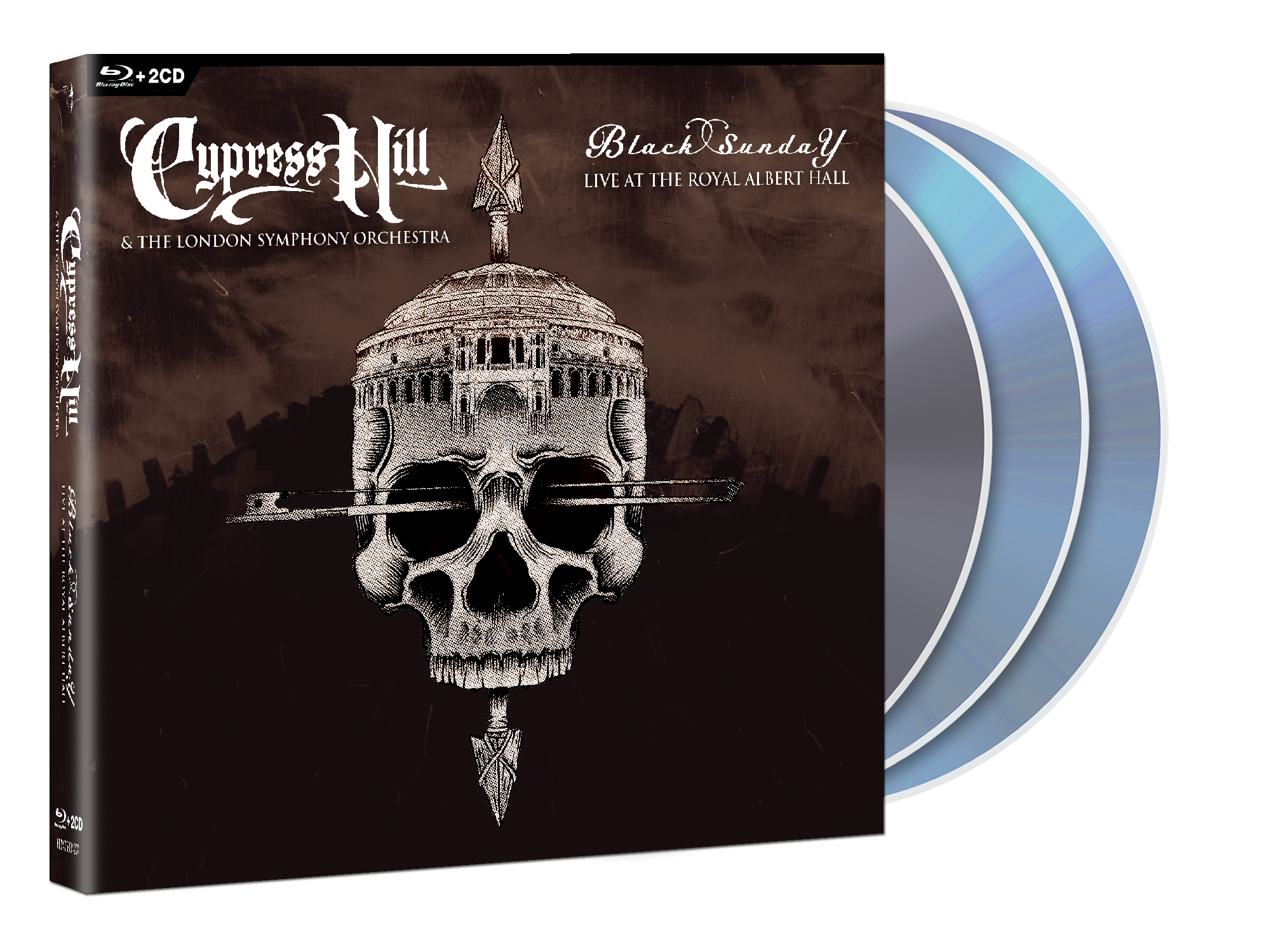 CYPRESS HILL 'BLACK SUNDAY LIVE AT THE ROYAL ALBERT HALL' BLU-RAY DVD/2CD