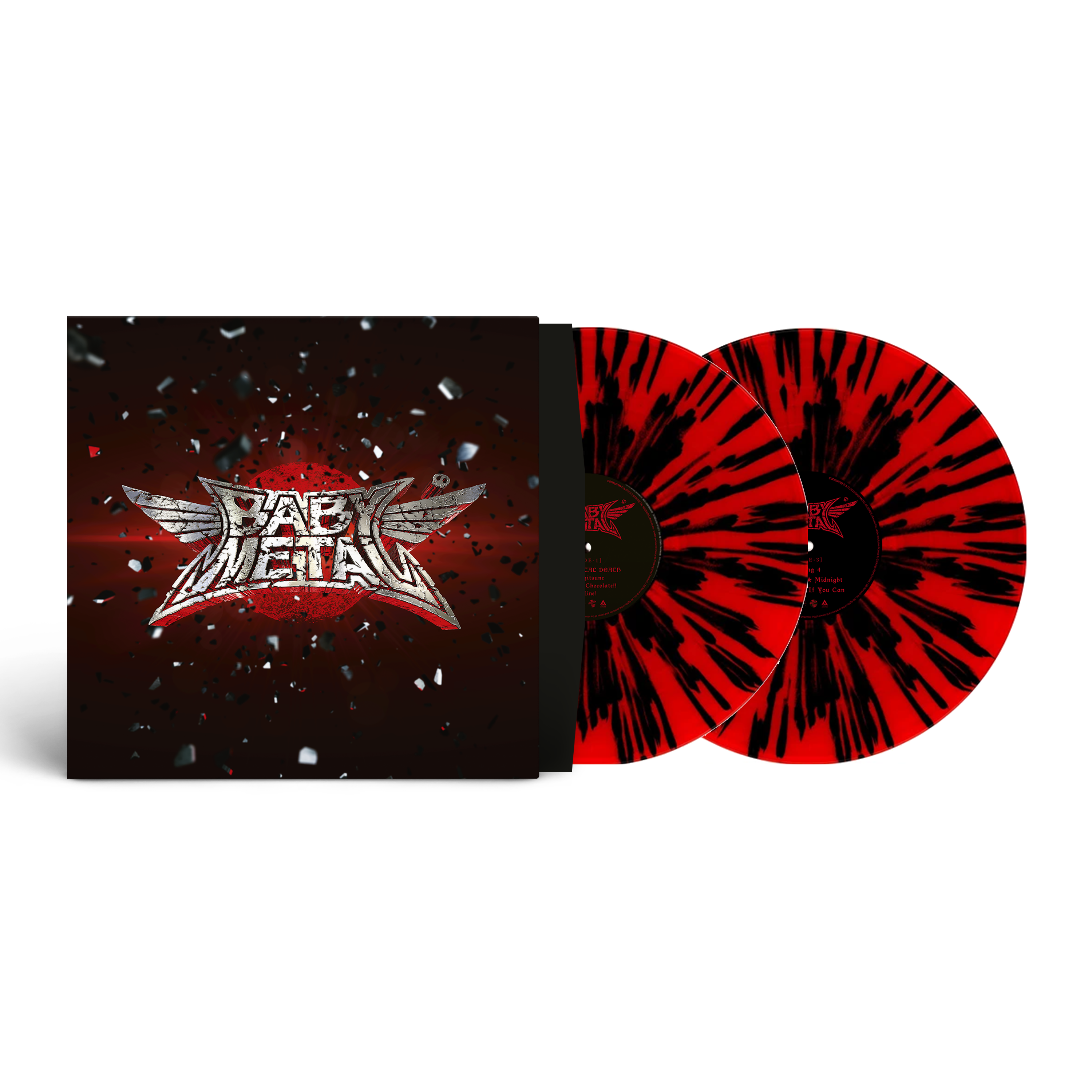 BABYMETAL 'BABYMETAL' 2LP (Red & Black Splatter Vinyl)