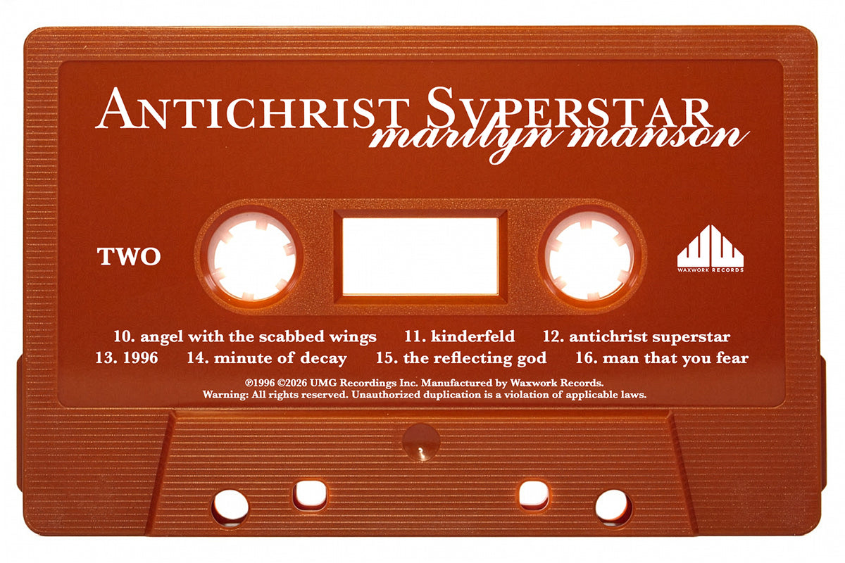 MARILYN MANSON ‘ANTICHRIST SUPERSTAR’ 30TH ANNIVERSARY CASSETTE