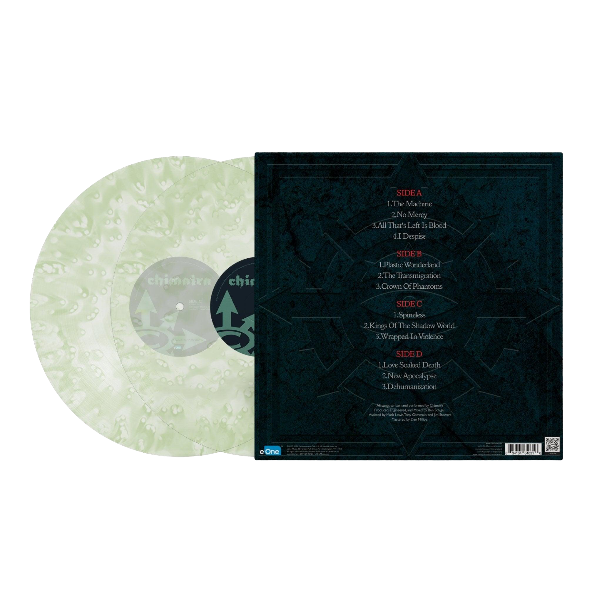 CHIMAIRA 'CROWN OF PHANTOMS' 2LP (Dark Green Ghostly Vinyl)