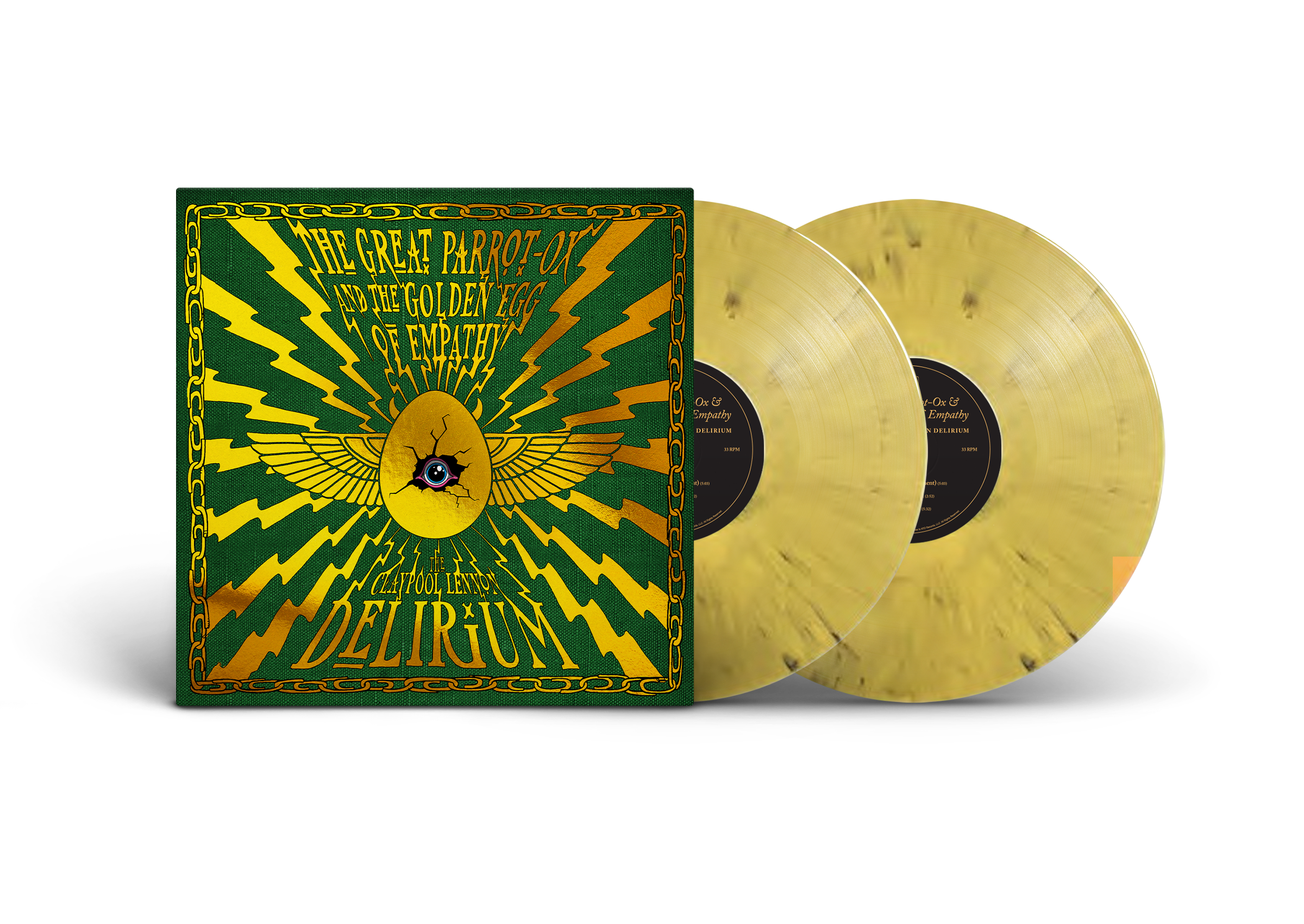THE CLAYPOOL-LENNON DELIRIUM ‘THE GREAT PARROT-OX AND THE GOLDEN EGG OF EMPATHY’ 2LP (Exclusive – Limited to 500, Yellow Jacket Vinyl)