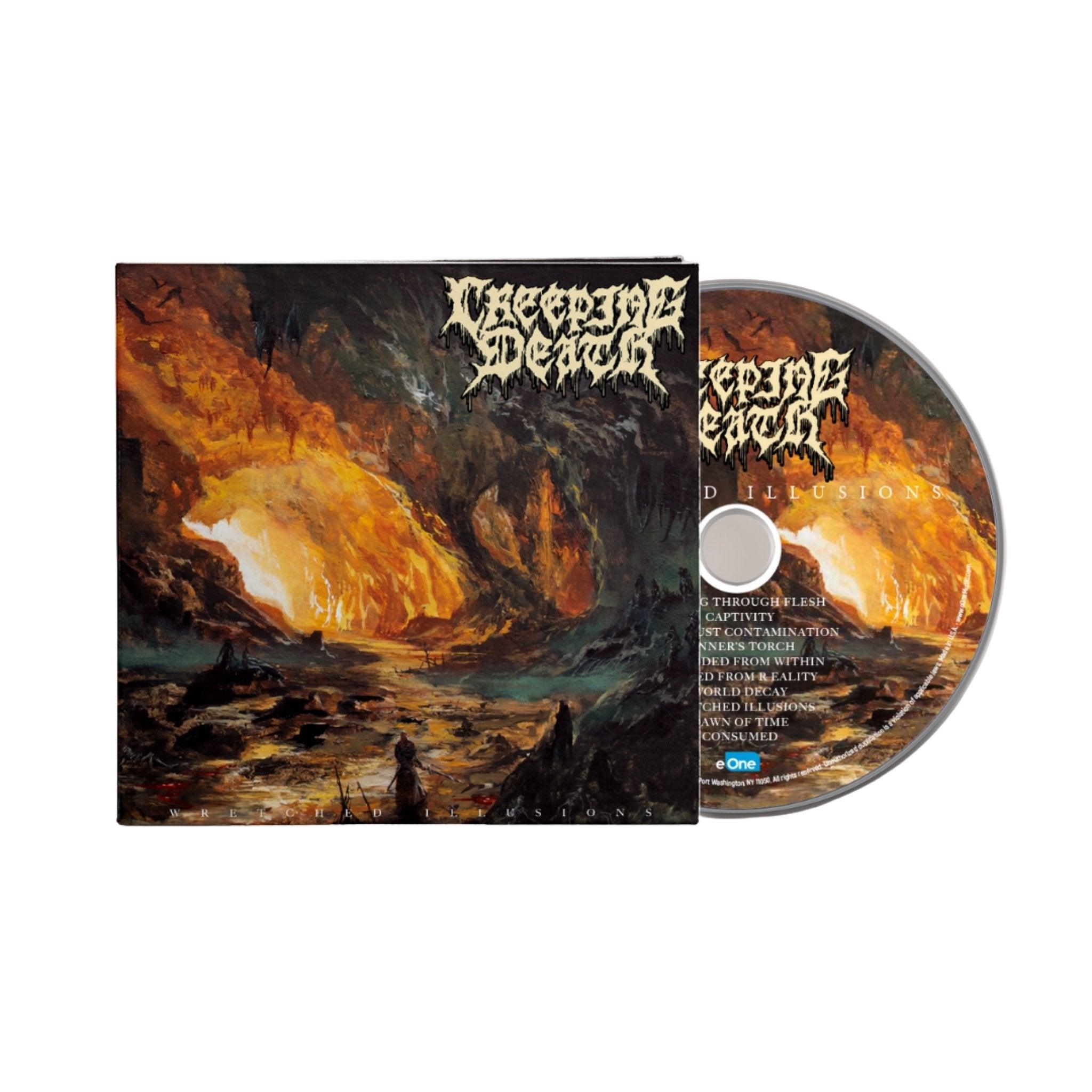 CREEPING DEATH 'WRETCHED ILLUSIONS' CD