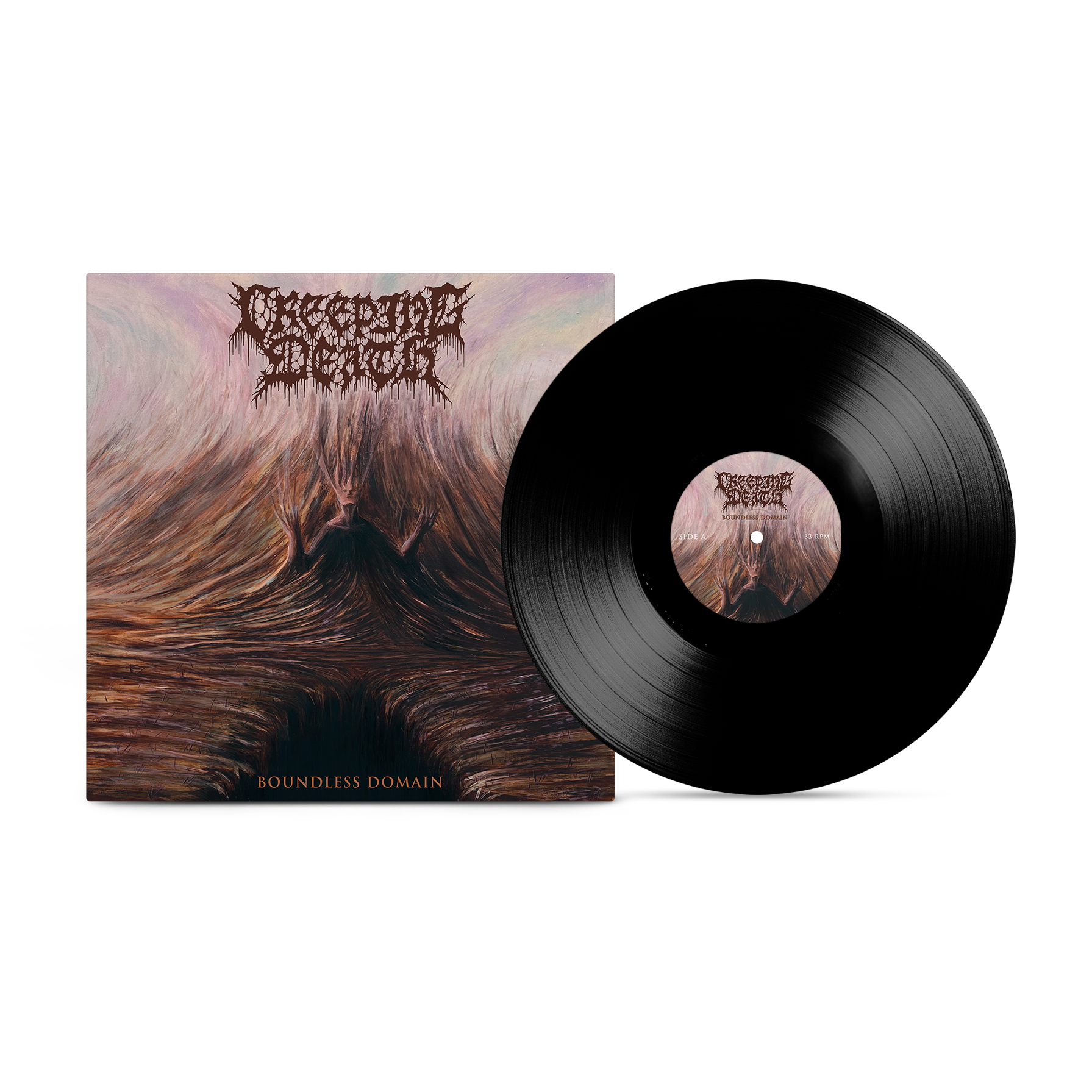 CREEPING DEATH 'BOUNDLESS DOMAIN' (Black Vinyl)