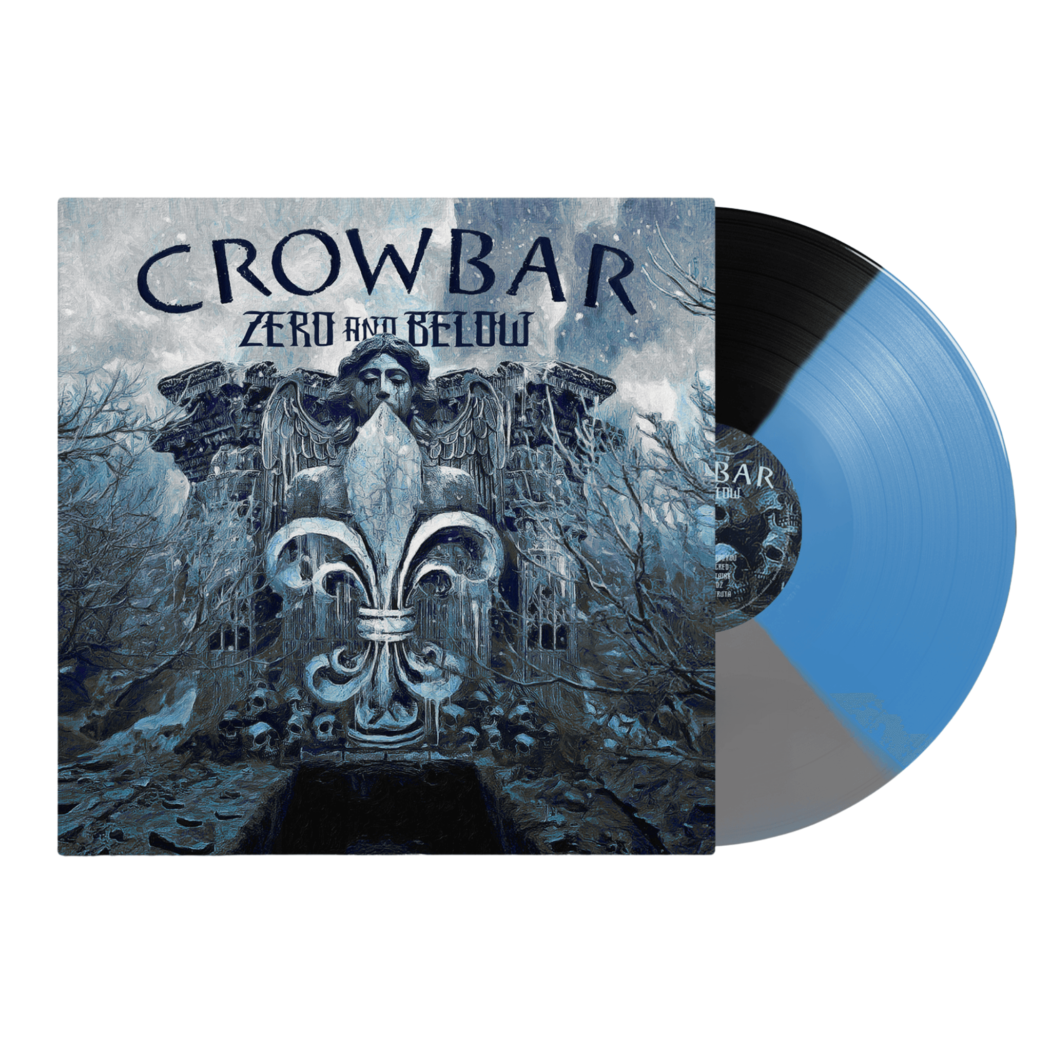 CROWBAR 'ZERO AND BELOW' LP (Blue Tri-Color Vinyl)