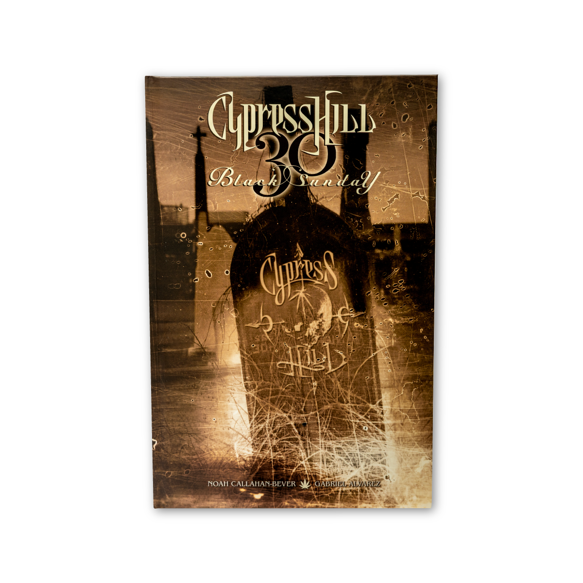 CYPRESS HILL: BLACK SUNDAY GRAPHIC NOVEL - SIGNED PLATINUM EDITION + 'CYPRESS HILL' LP & 'THE LONDON SYMPHONY ORCHESTRA: LIVE AT ROYAL ALBERT HALL' LP - LTD. - TRANSLUCENT GREEN