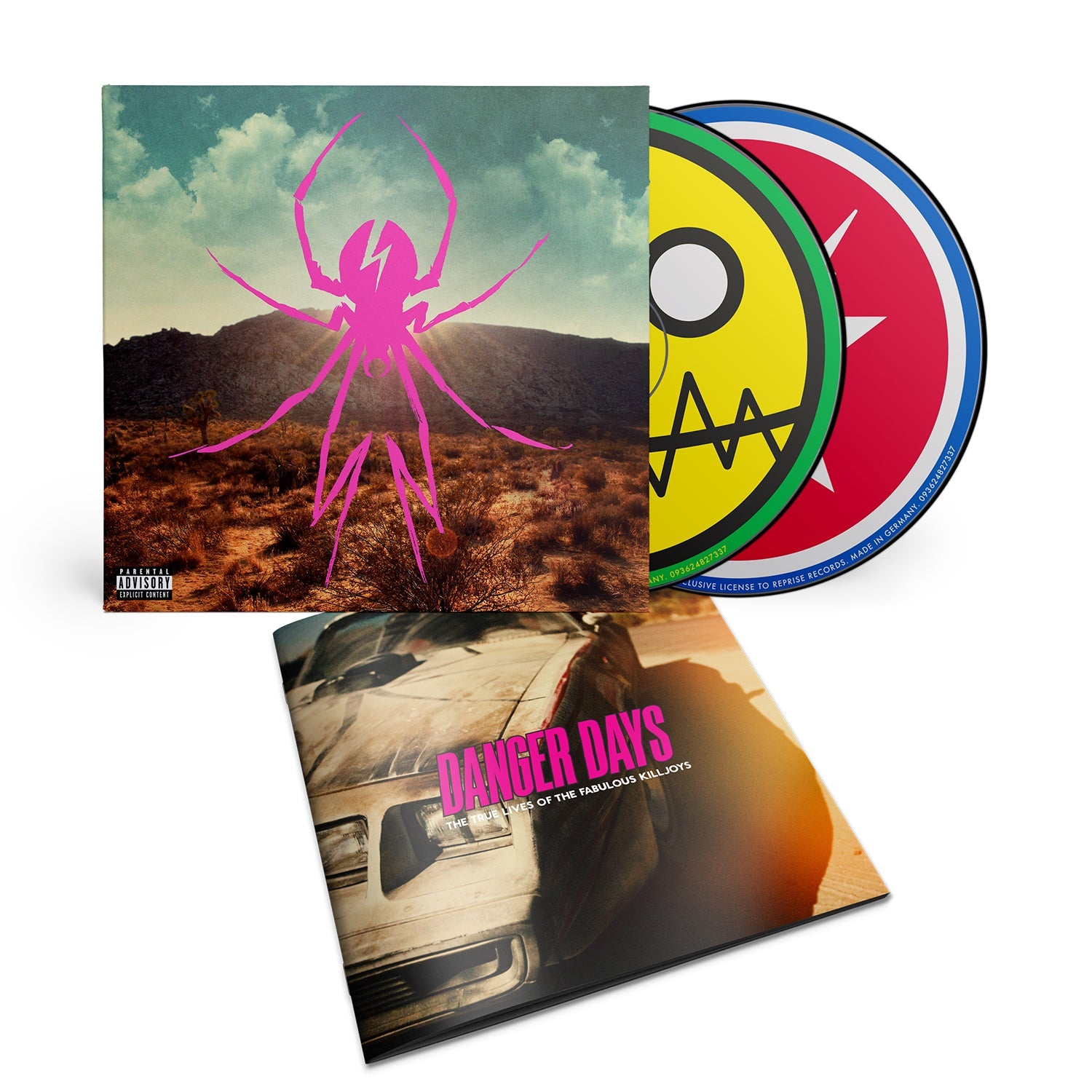 MY CHEMICAL ROMANCE 'DANGER DAYS: TRUE LIVES OF THE FABULOUS KILLJOYS' 2CD (Deluxe)