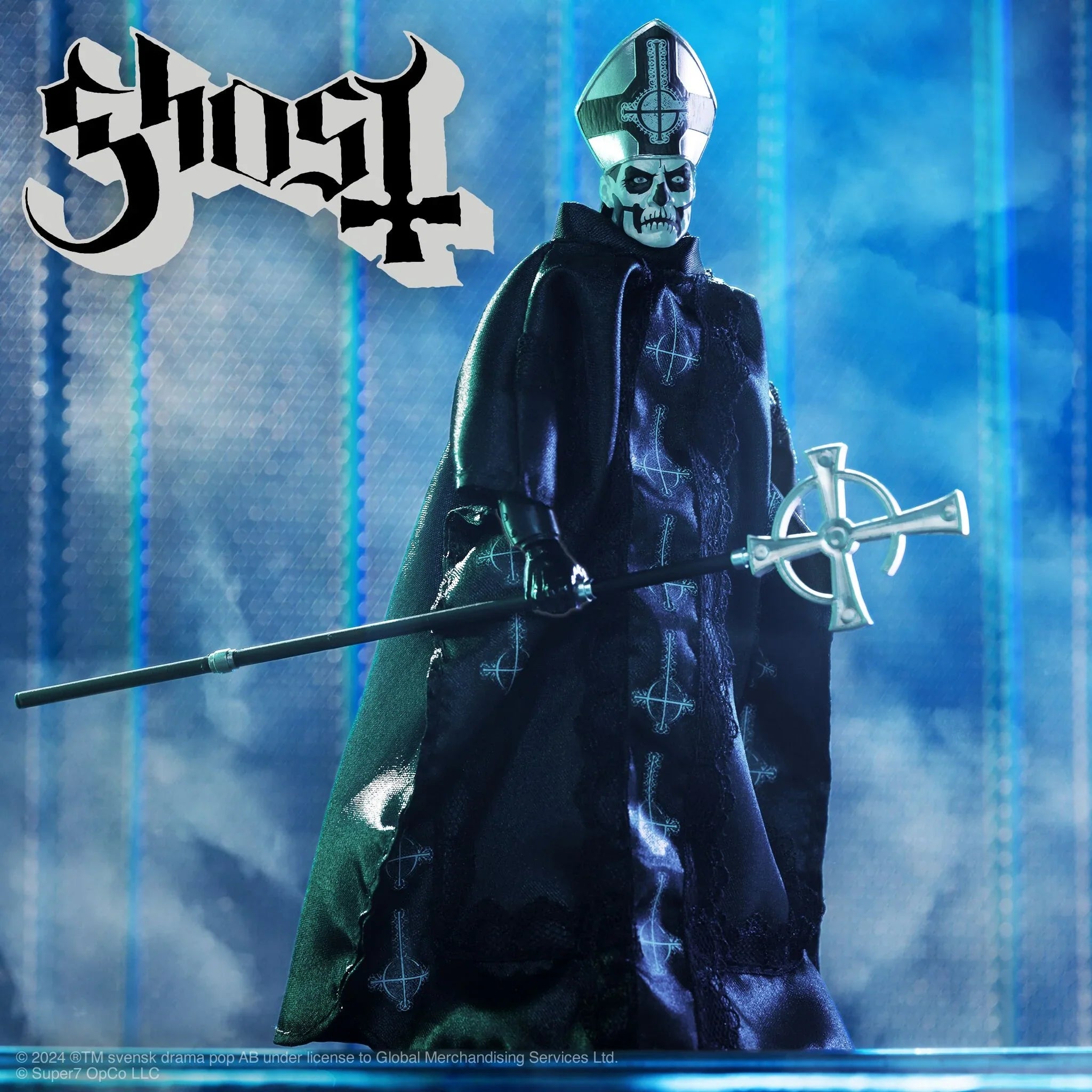 GHOST PAPA EMERITUS II DELUXE REACTION FIGURE