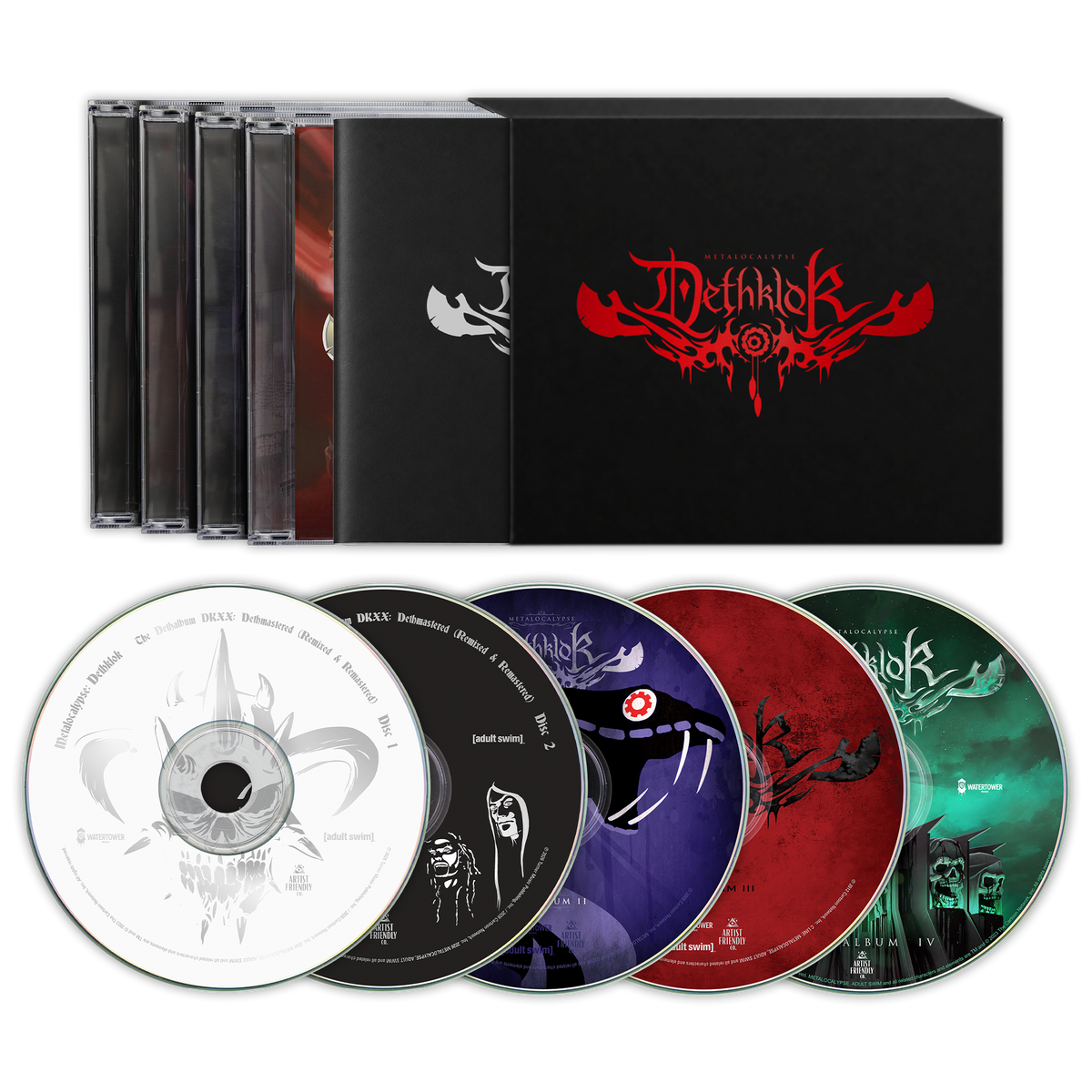 DETHKLOK 'TWO DECADES OF DETH' LIMITED EDITION CD BOX SET