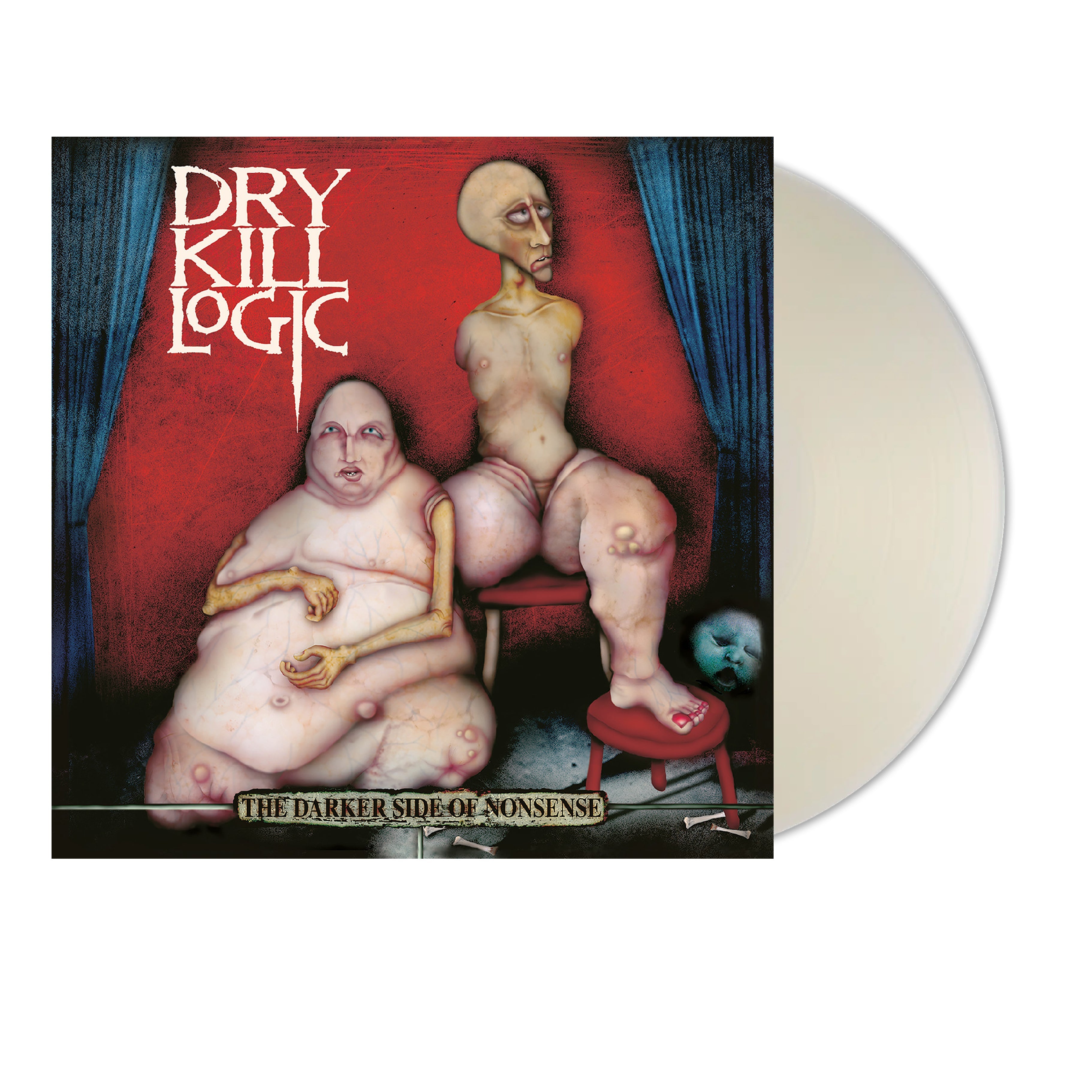 DRY KILL LOGIC ‘THE DARKER SIDE OF NONSENSE’ LP (Milky Clear Vinyl)