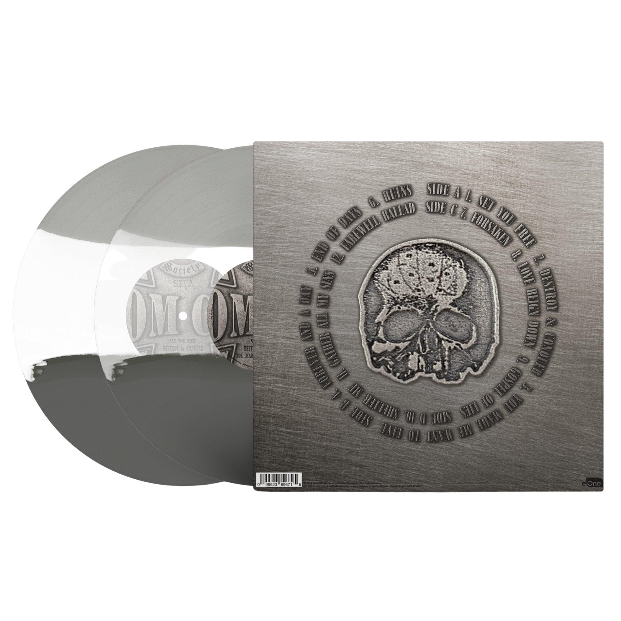 BLACK LABEL SOCIETY 'DOOM CREW INC' 2LP (Tri-Color Stripe Disc)
