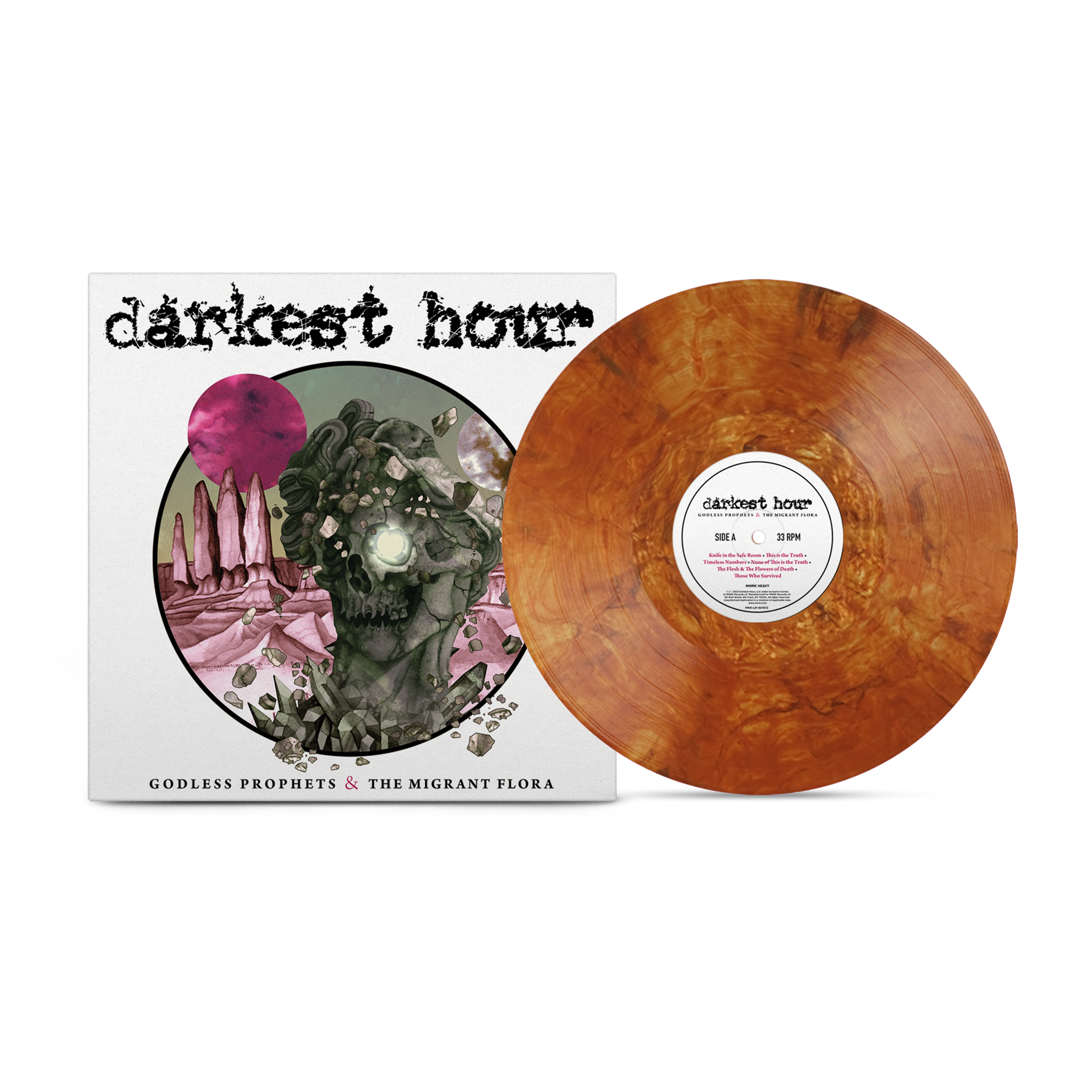 DARKEST HOUR 'GODLESS PROPHETS & THE MIGRANT FLORA' LP (Copper Nugget Vinyl)