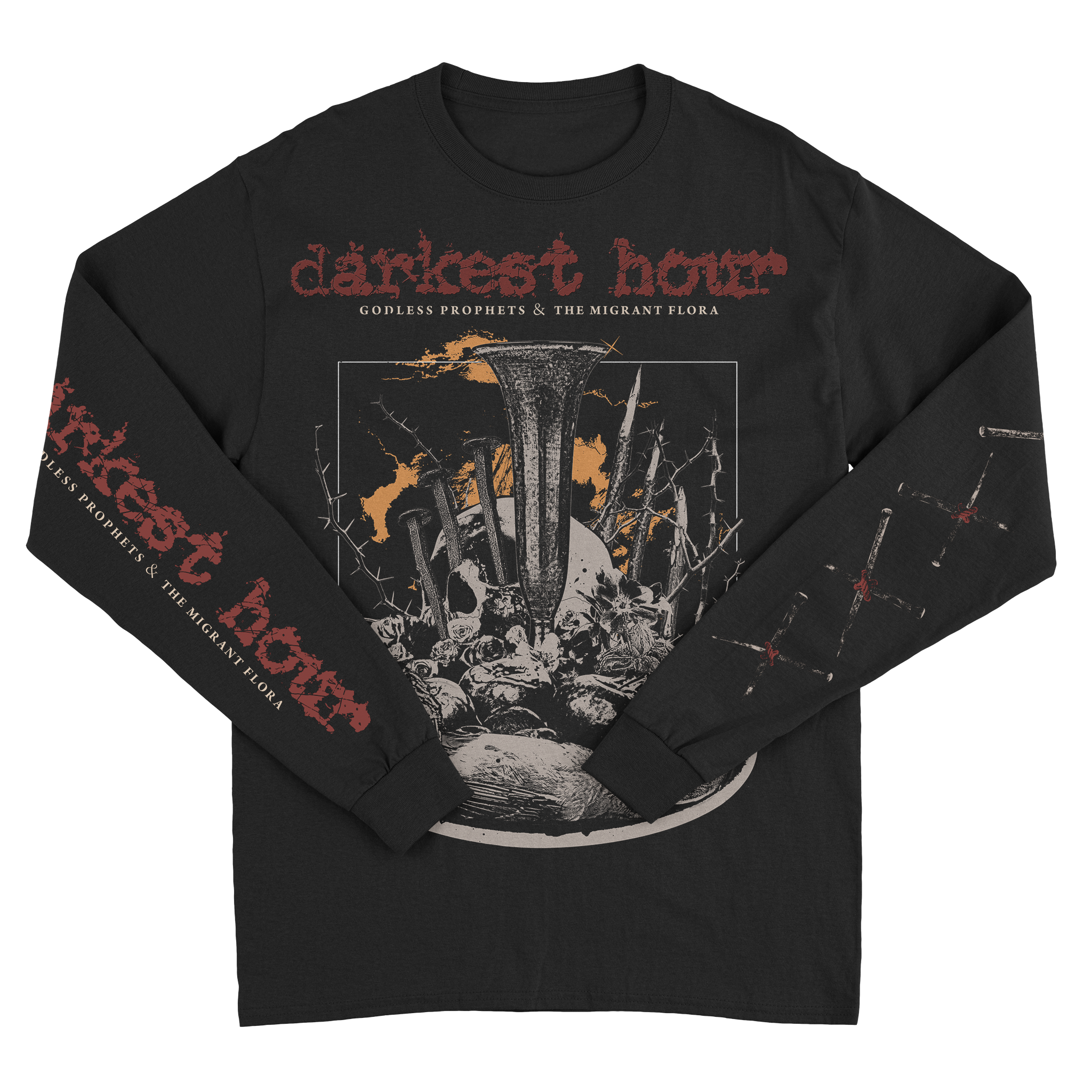 DARKEST HOUR GODLESS PROPHETS & THE MIGRANT FLORA LONG SLEEVE