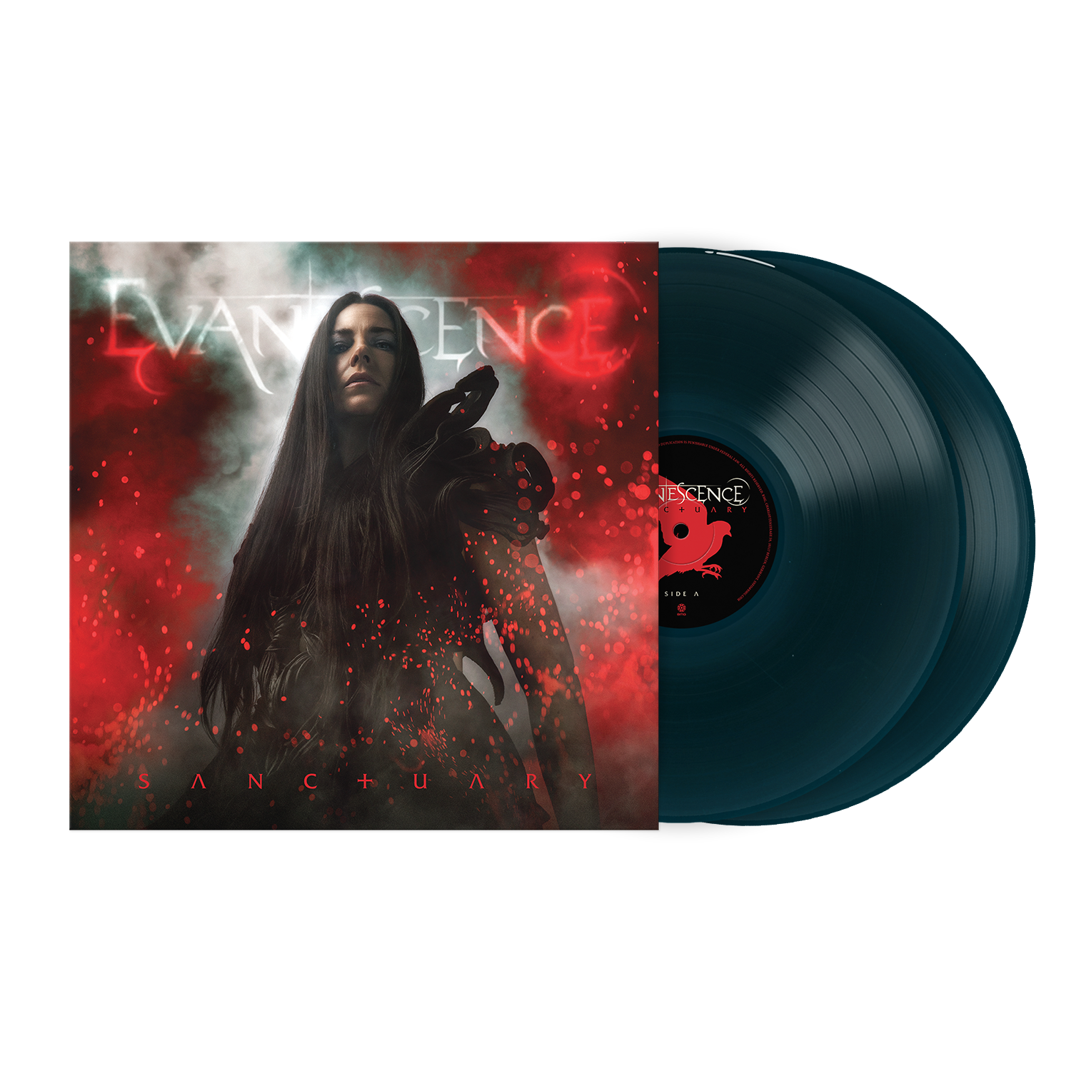 EVANESCENCE 'SANCTUARY' 2LP (Exclusive – Limited to 500, Deep Sea Blue