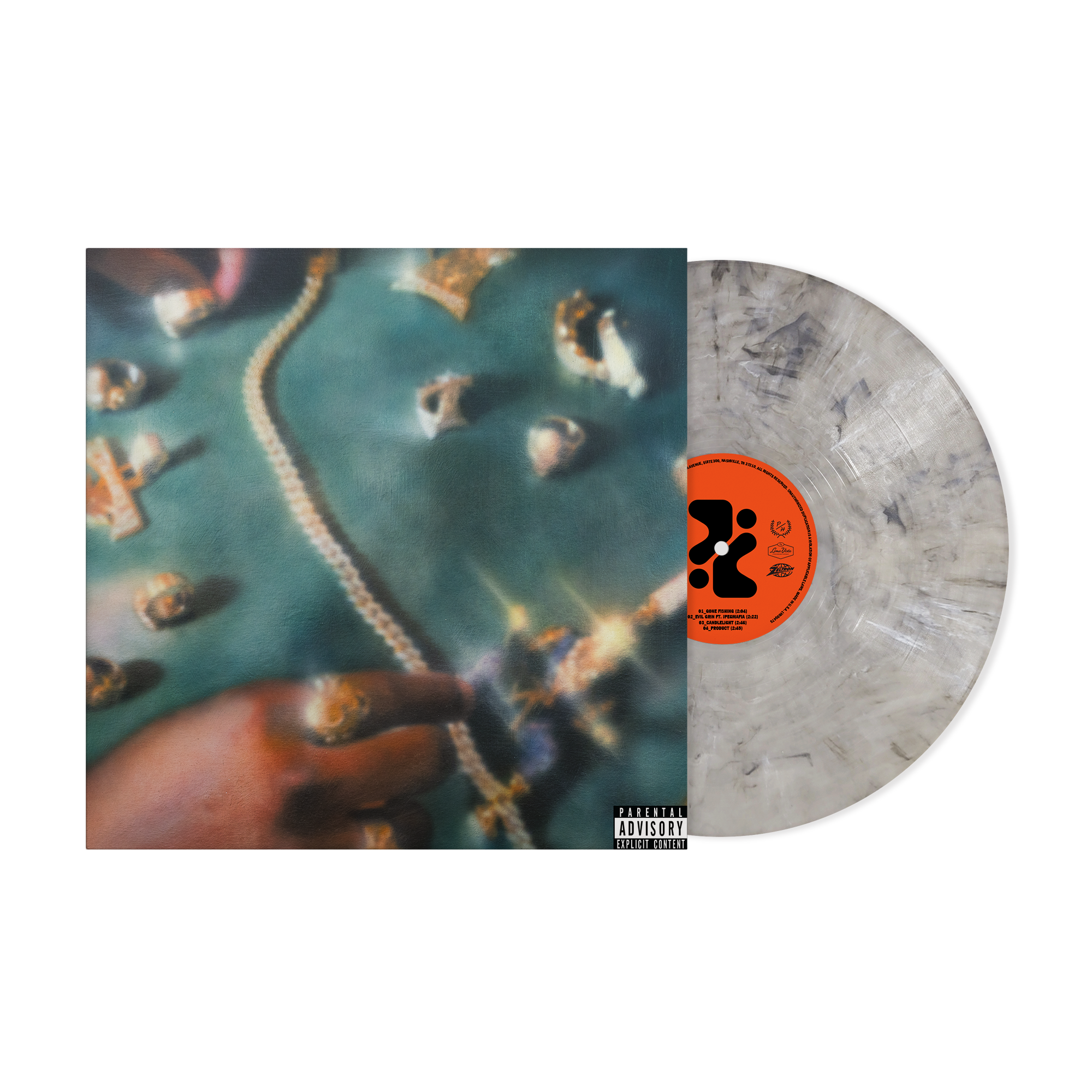 DENZEL CURRY & KENNETH BLUME ‘ii’ LP (Exclusive – Limited to 400, Ghost ii Vinyl)
