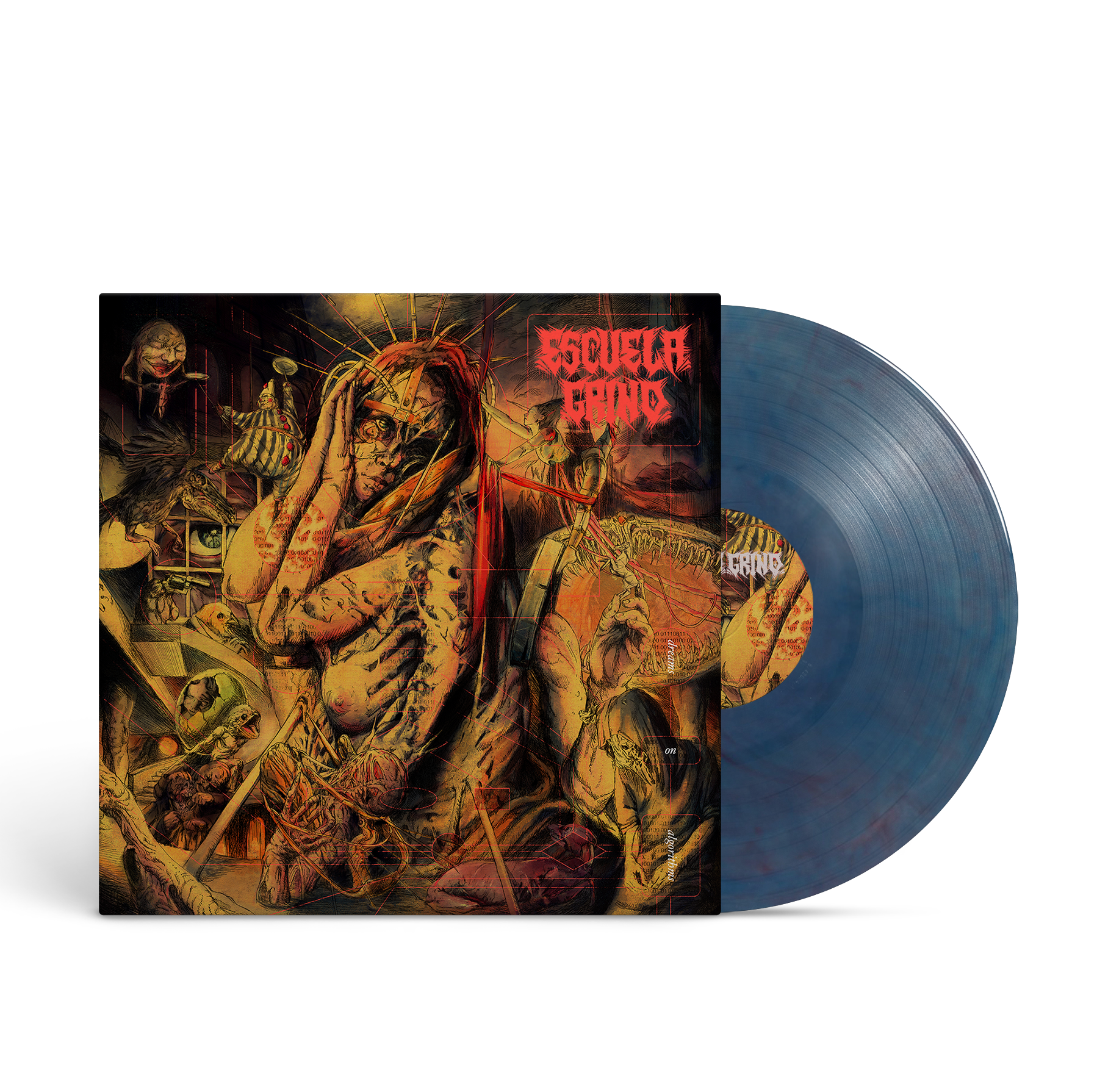 ESCUELA GRIND 'DREAMS ON ALGORITHMS' LP (Oil Vinyl)