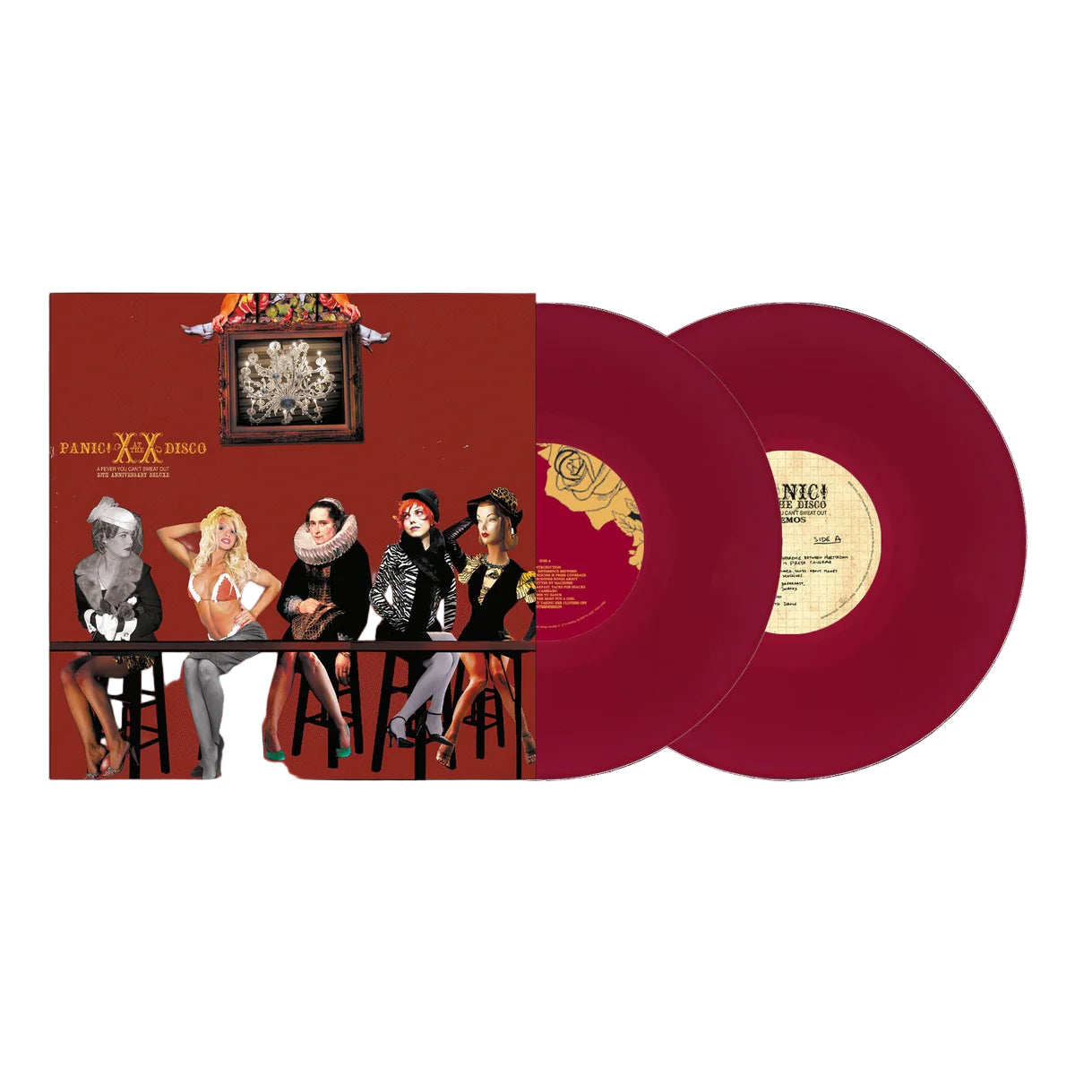 PANIC! AT THE DISCO 'A FEVER YOU CAN'T SWEAT OUT' 2LP (20th Anniversary, Red Apple Vinyl)