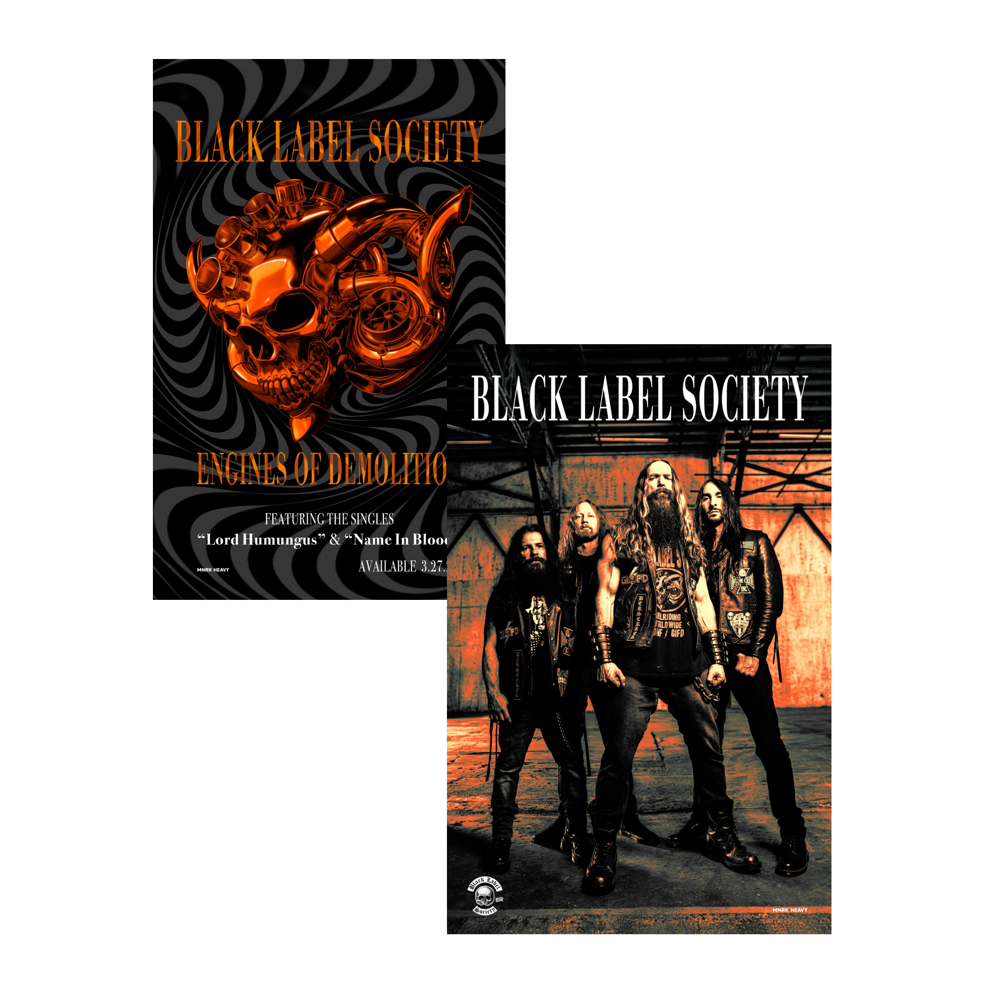 BLACK LABEL SOCIETY 'ENGINES OF DEMOLITION' CD (SIGNED)