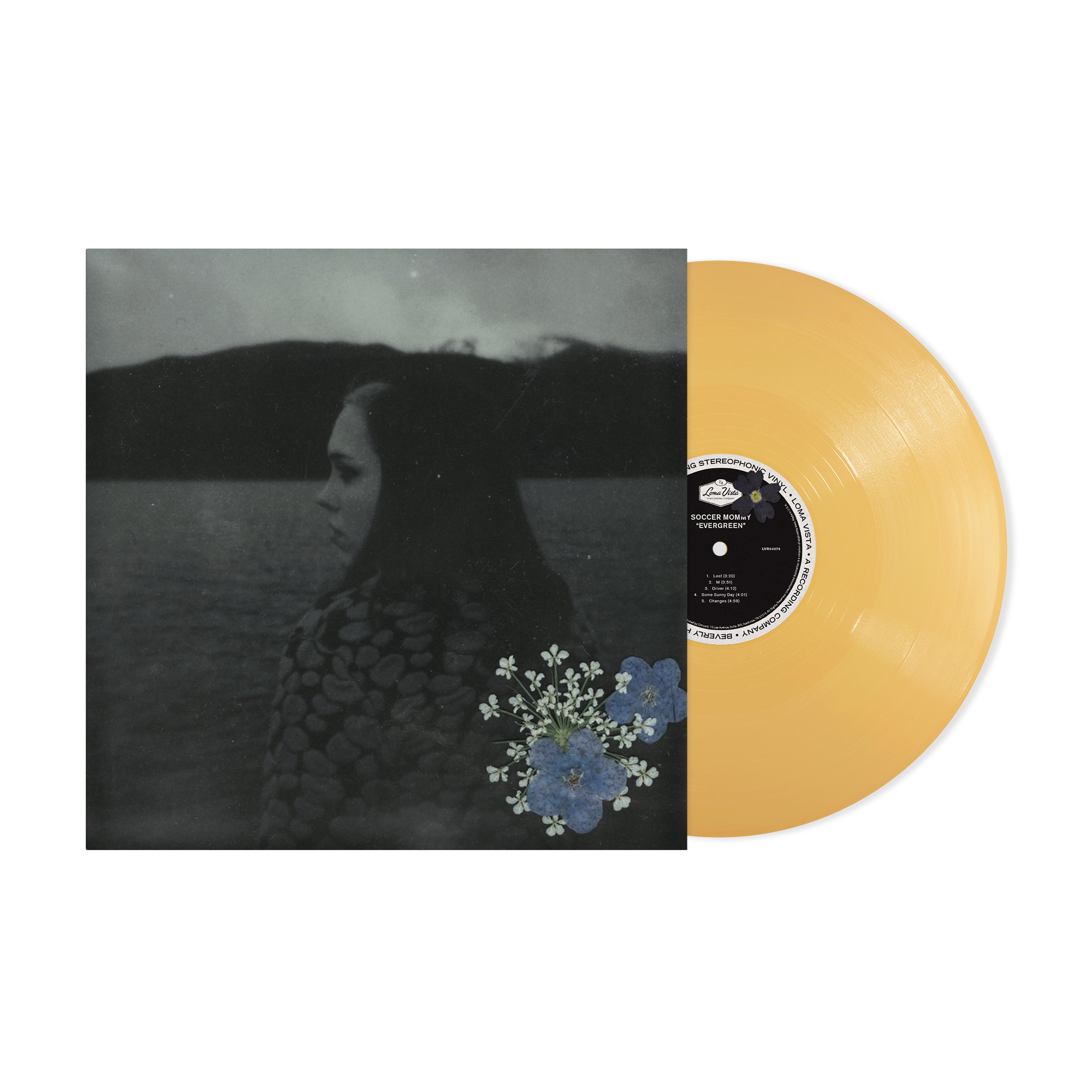 SOCCER MOMMY 'EVERGREEN' LP (Limited Edition – Only 300 Made, Opaque Custard Vinyl)