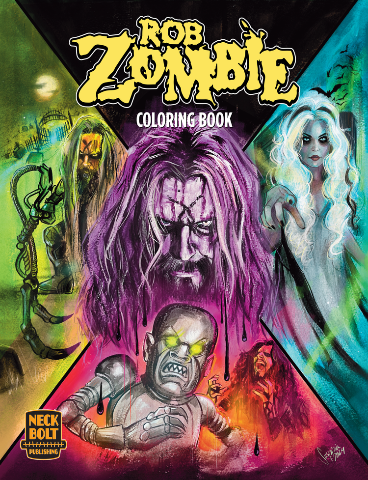 ROB ZOMBIE THE OFFICIAL ROB ZOMBIE COLORING BOOK