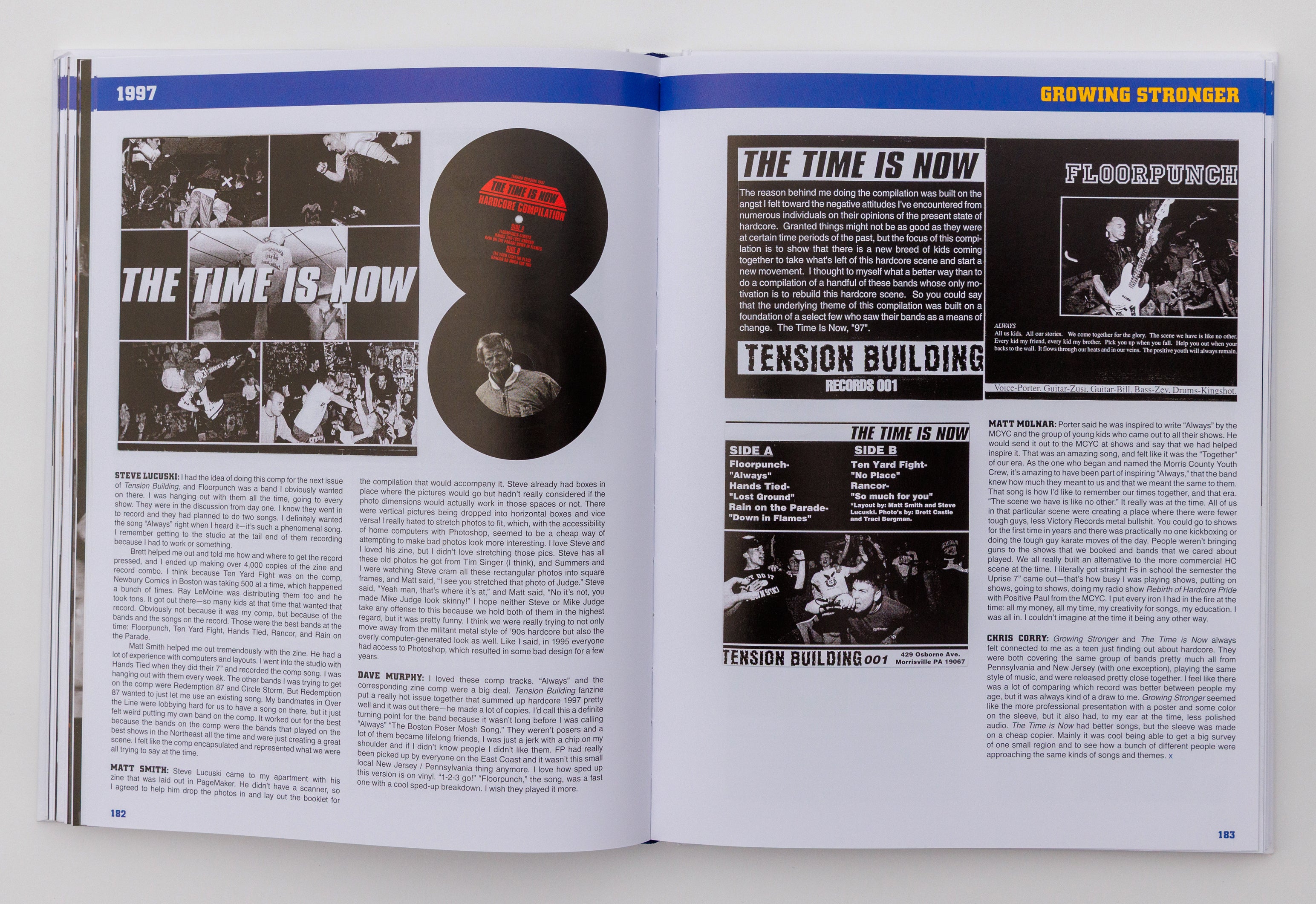 FLOORPUNCH: NO EXCEPTIONS 1995-2000 BOOK