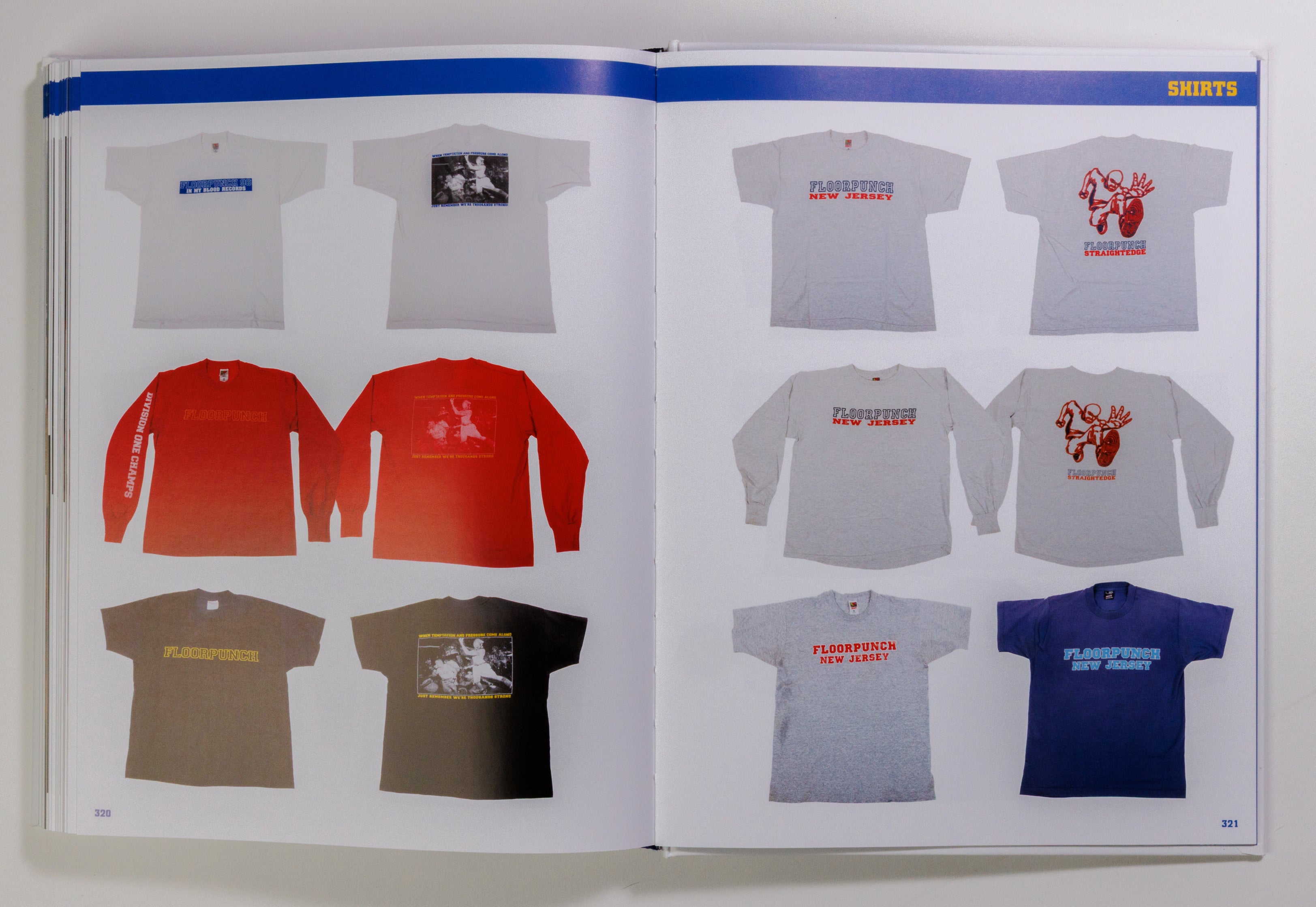 FLOORPUNCH: NO EXCEPTIONS 1995-2000 BOOK