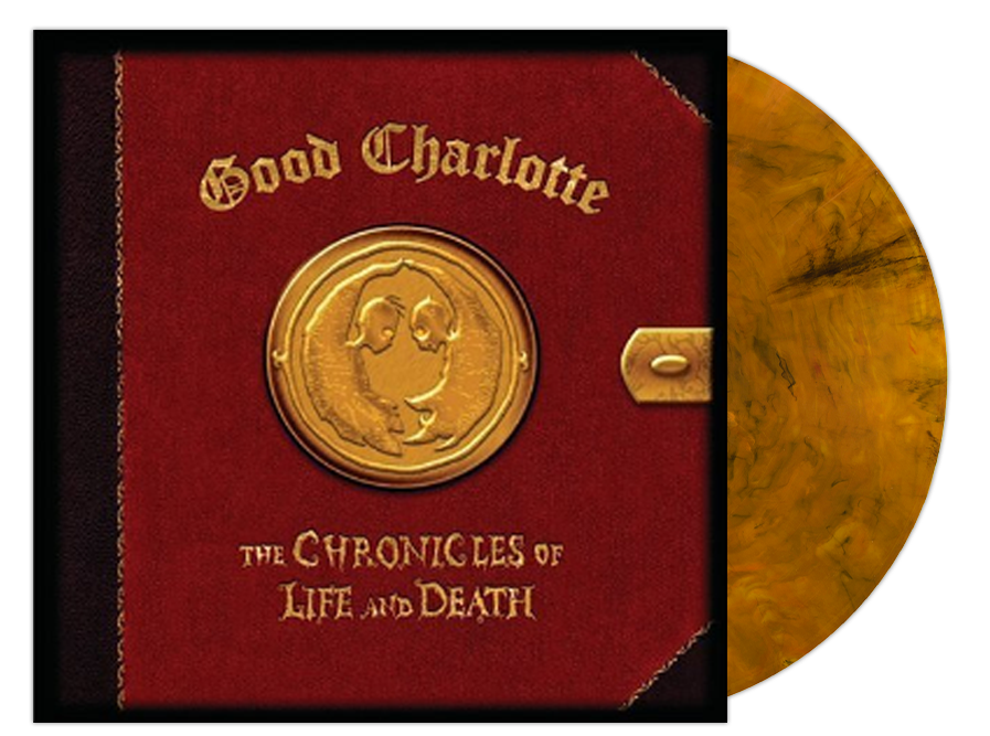 GOOD CHARLOTTE 'THE CHRONICLES OF LIFE AND DEATH' LP (Exclusive – Tiger's Eye Vinyl)