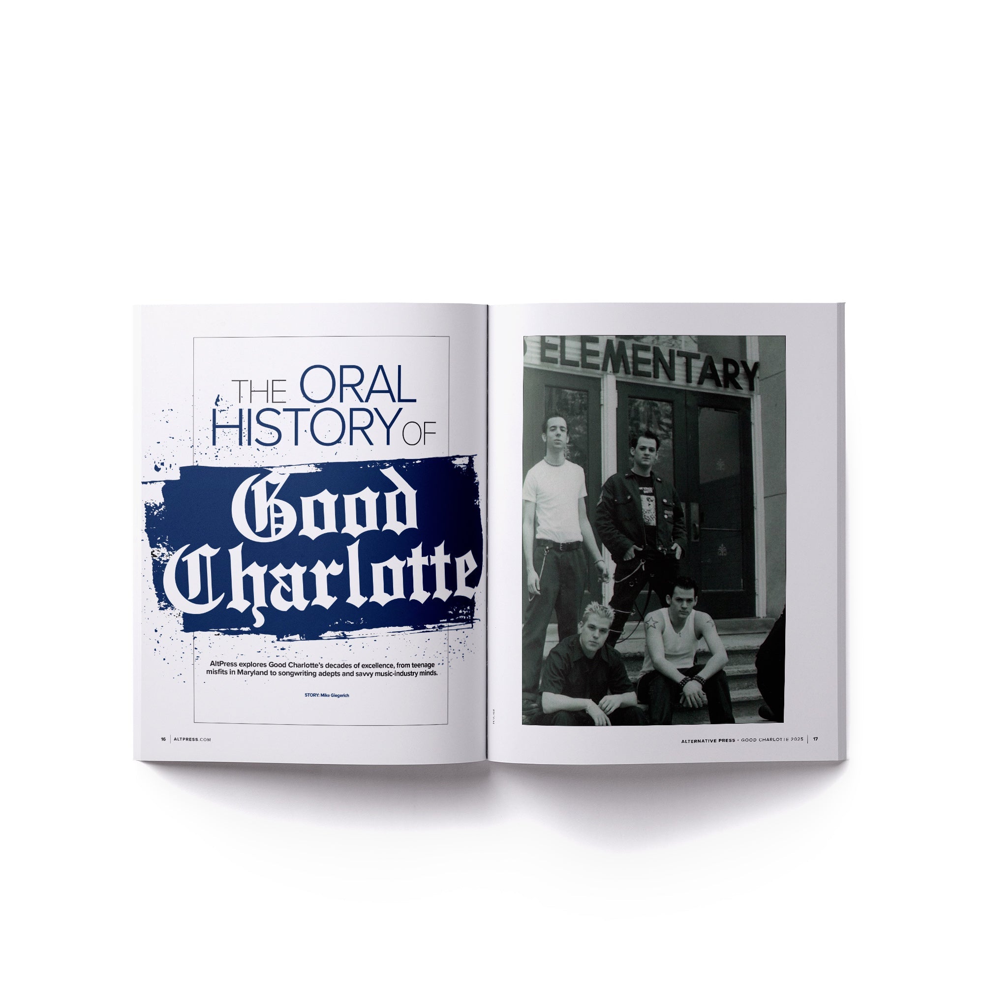 GOOD CHARLOTTE x ALTERNATIVE PRESS SPECIAL COLLECTOR’S EDITION MAGAZINE