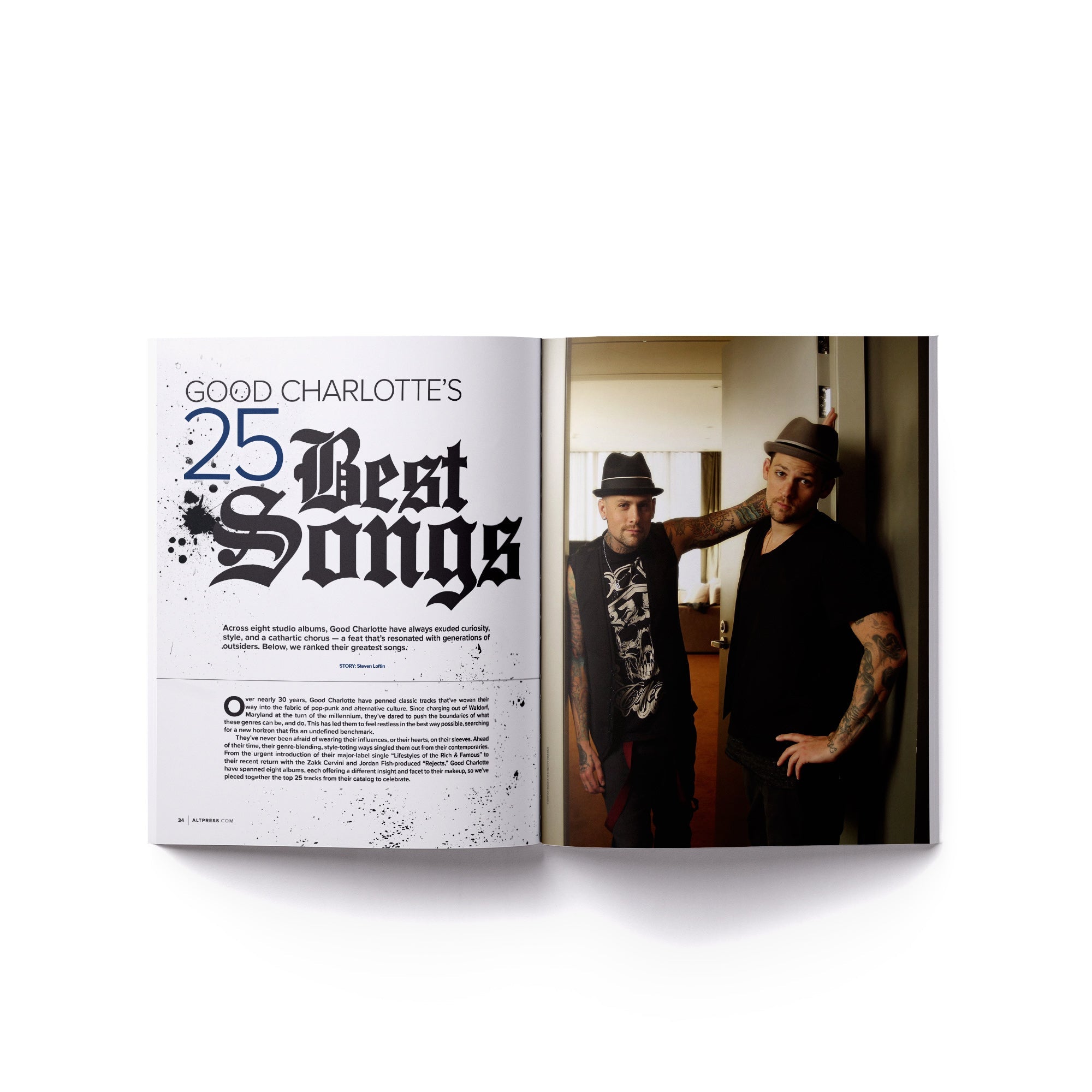 GOOD CHARLOTTE x ALTERNATIVE PRESS SPECIAL COLLECTOR’S EDITION MAGAZINE