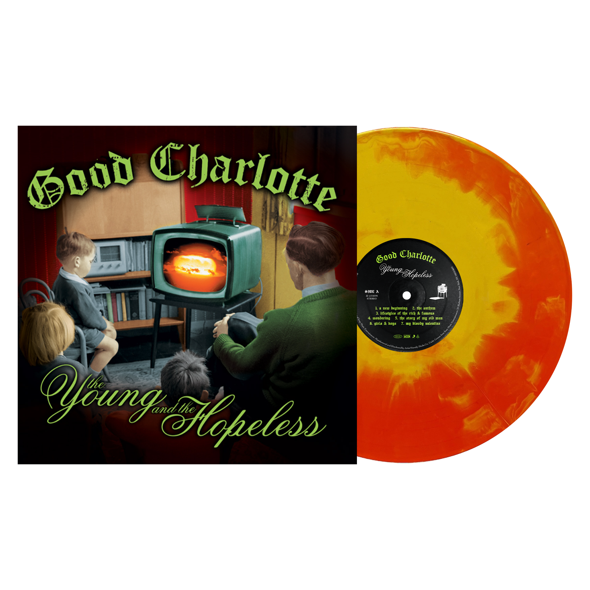 GOOD CHARLOTTE x ALTERNATIVE PRESS SPECIAL COLLECTOR’S EDITION MAGAZINE + ‘MOTEL DU CAP’ LP & 'THE YOUNG AND THE HOPELESS' LP (Exclusive Vinyl)