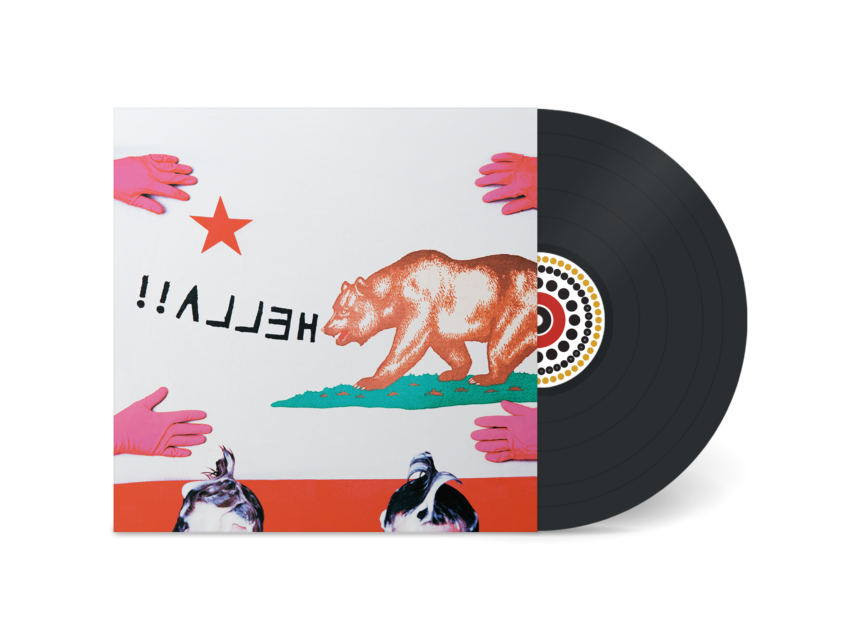 HELLA ‘HOLD YOUR HORSE IS’ LP (Eco Mix Vinyl)