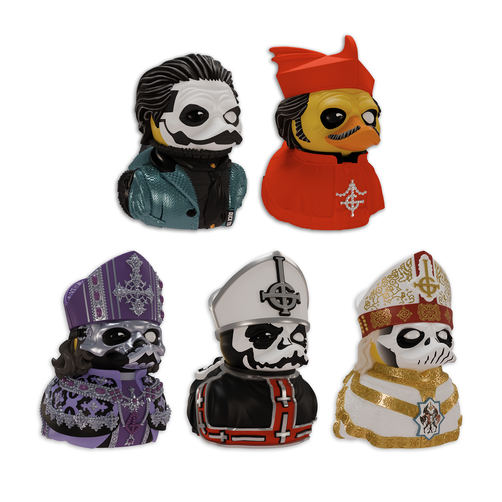 GHOST TUBBZ MINI DUCK BUNDLE (All Five Mini Ducks)