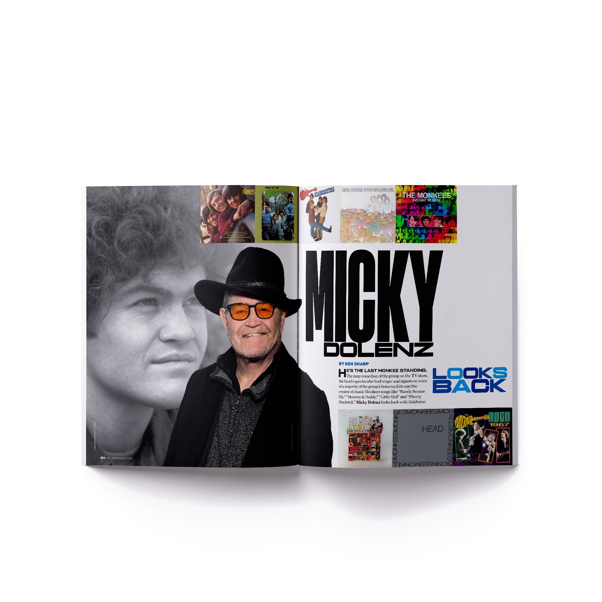 THE MONKEES x GOLDMINE SPECIAL COLLECTOR'S EDITION MAGAZINE