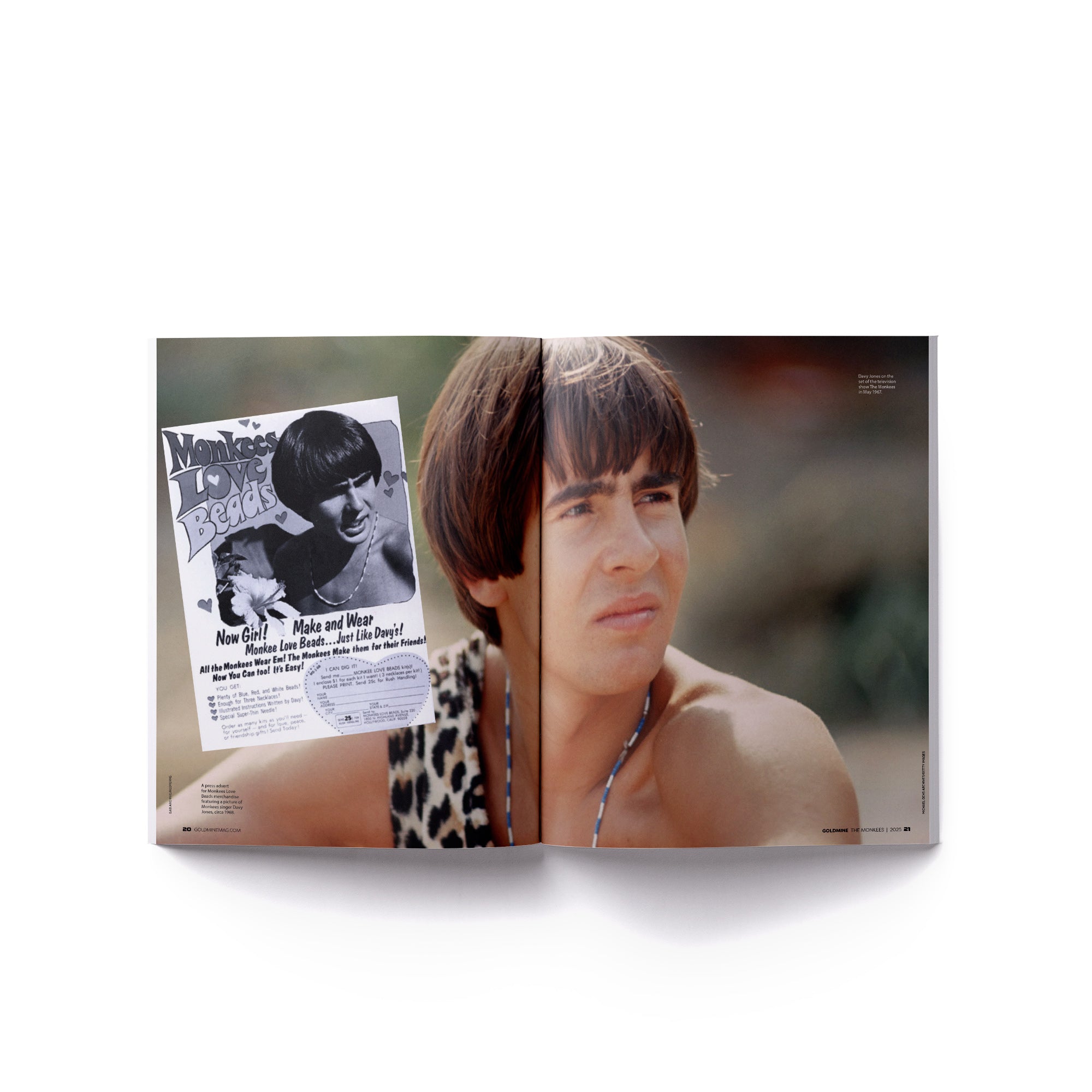 THE MONKEES x GOLDMINE SPECIAL COLLECTOR'S EDITION MAGAZINE