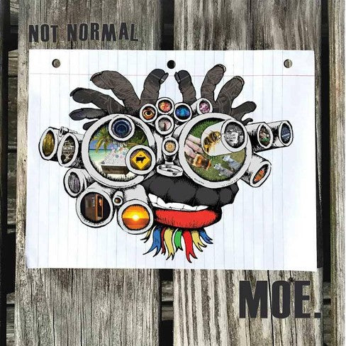 MOE. 'NOT NORMAL' LP (Blue Vinyl)