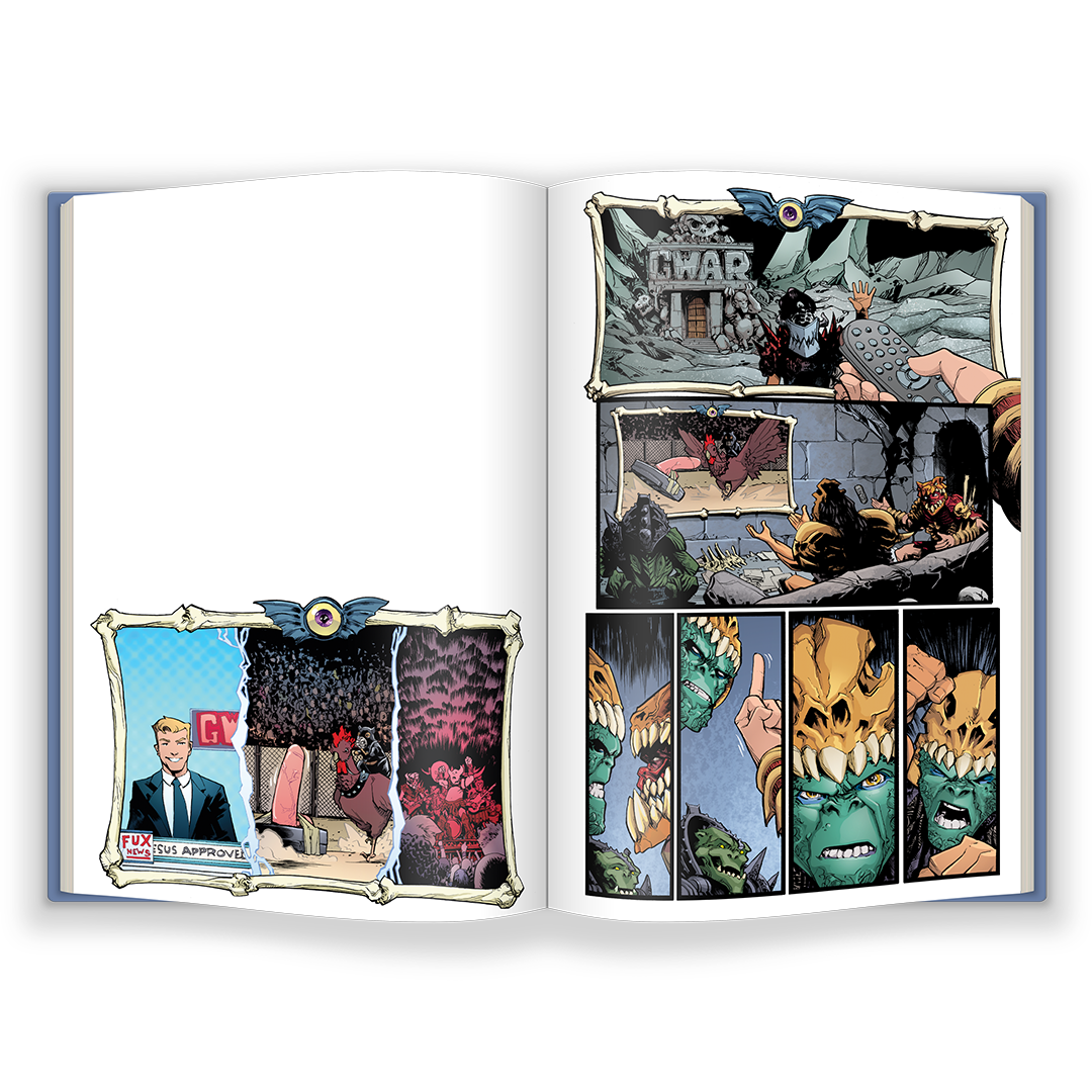 GWAR: IN THE DUOVERSE OF ABSURDITY - SIGNED SUPER DELUXE BUNDLE