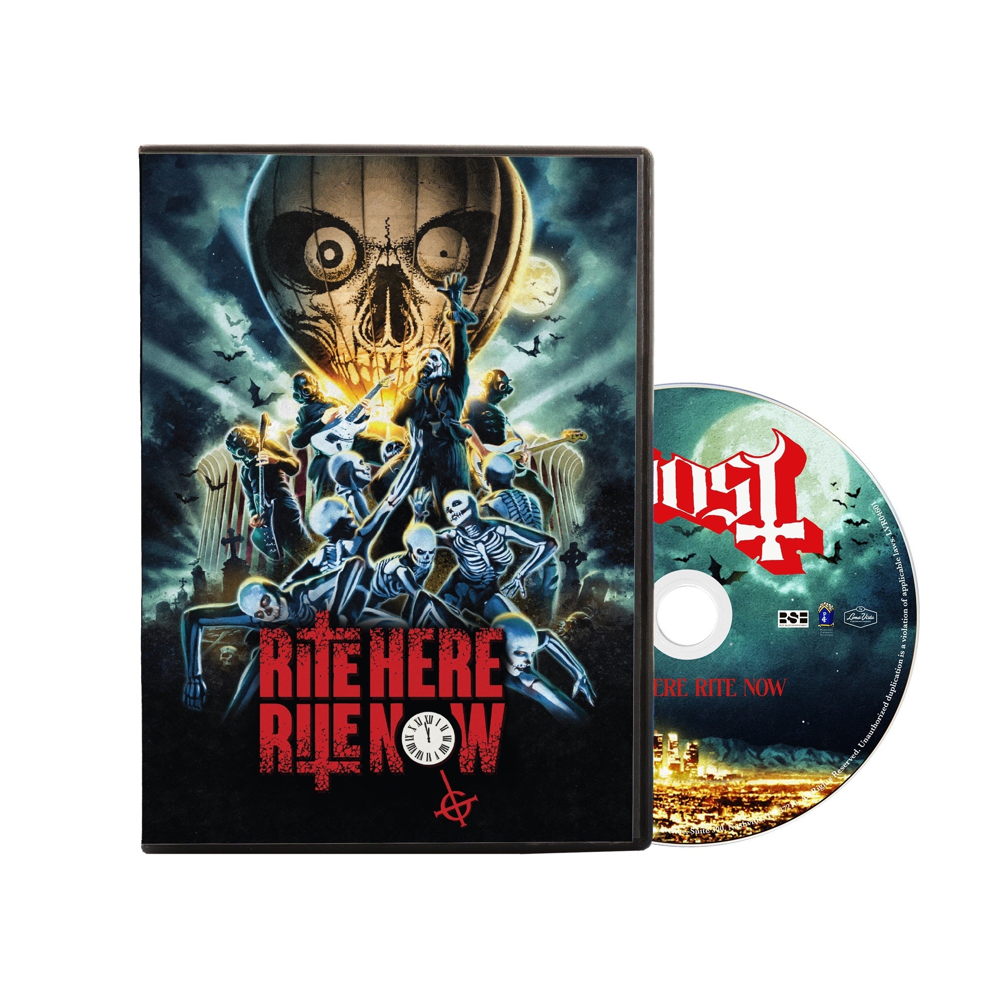 GHOST ‘RITE HERE RITE NOW’ ULTRA HD BLU-RAY DISC (4K)