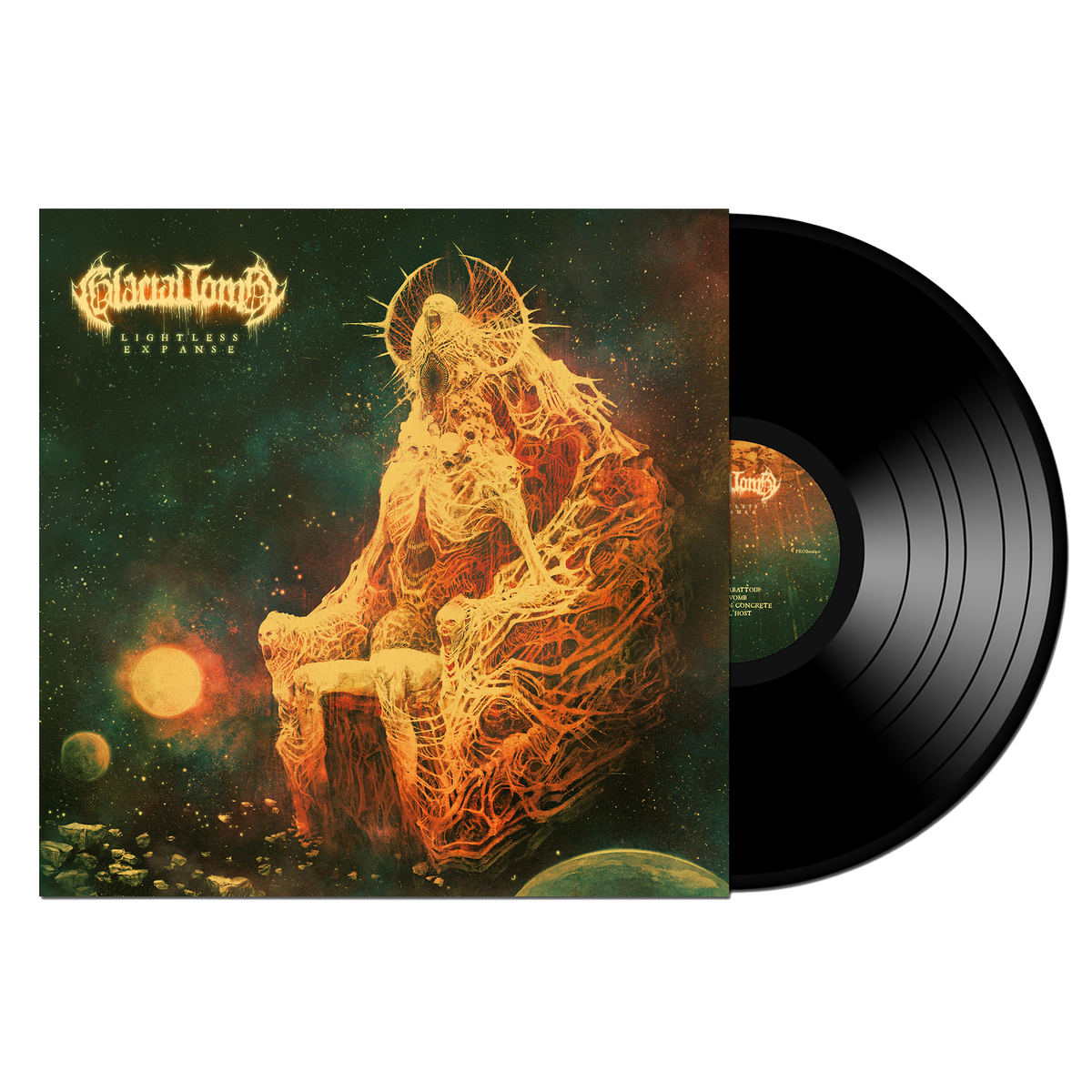 GLACIAL TOMB 'LIGHTLESS EXPANSE' LP (Black Sunless Void Vinyl)