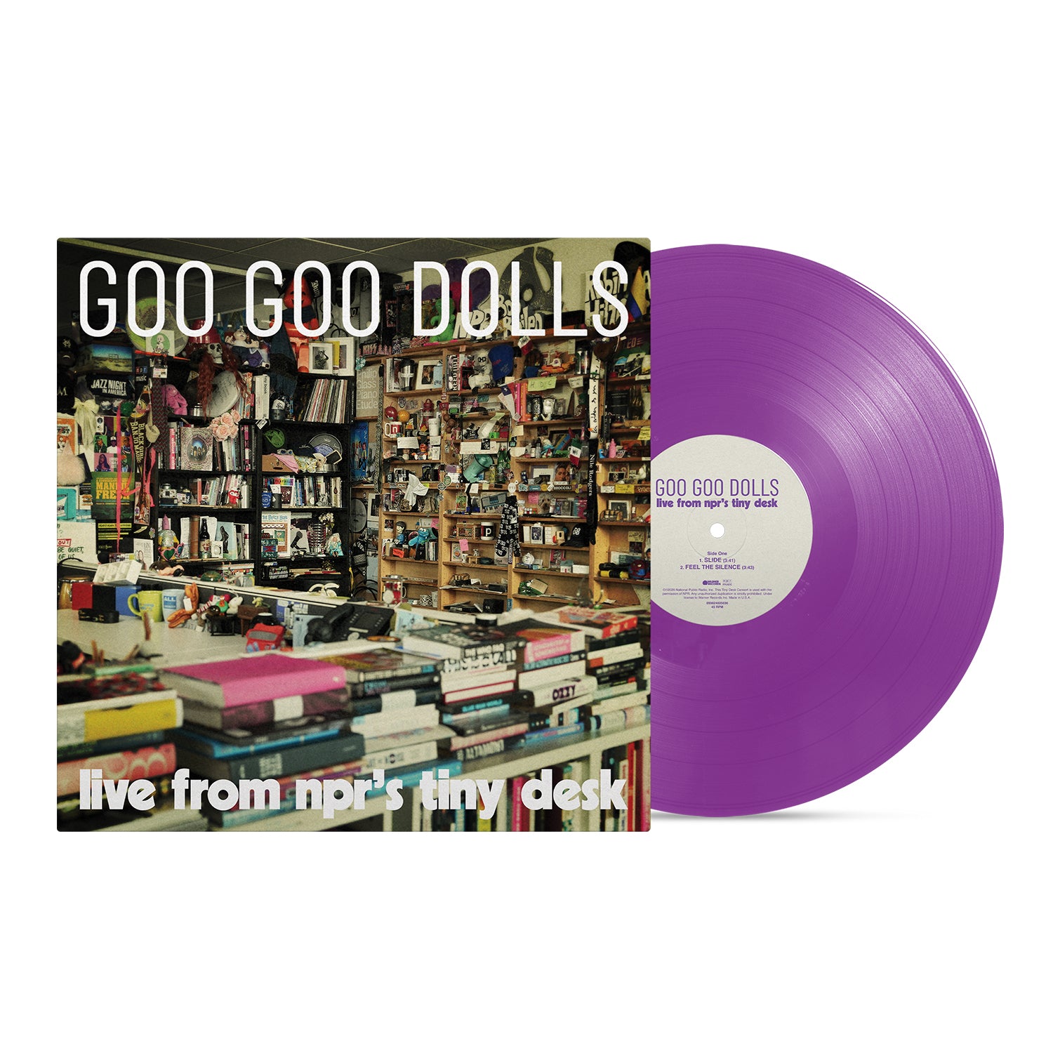 GOO GOO DOLLS 'LIVE FROM NPR'S TINY DESK' LP (Orchid Vinyl)