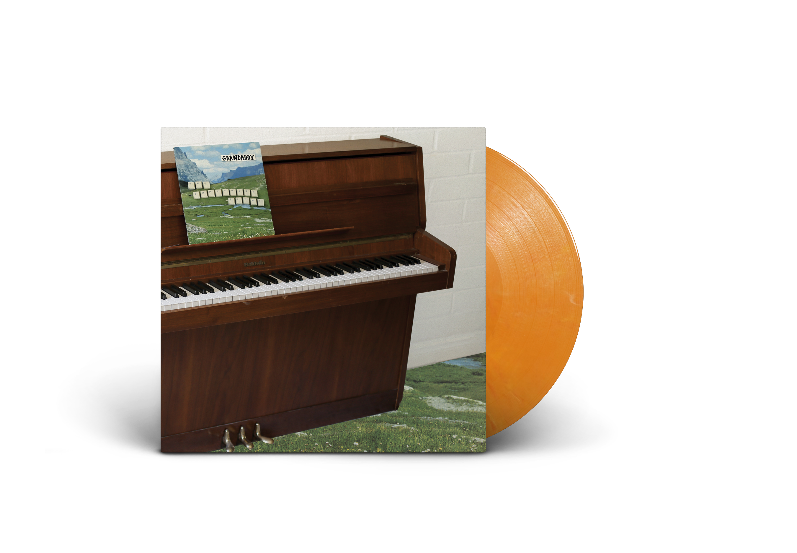 GRANDADDY 'THE SOPHTWARE SLUMP.....ON A WOODEN PIANO' LP (Eco Mix Citrus Yellow Vinyl)