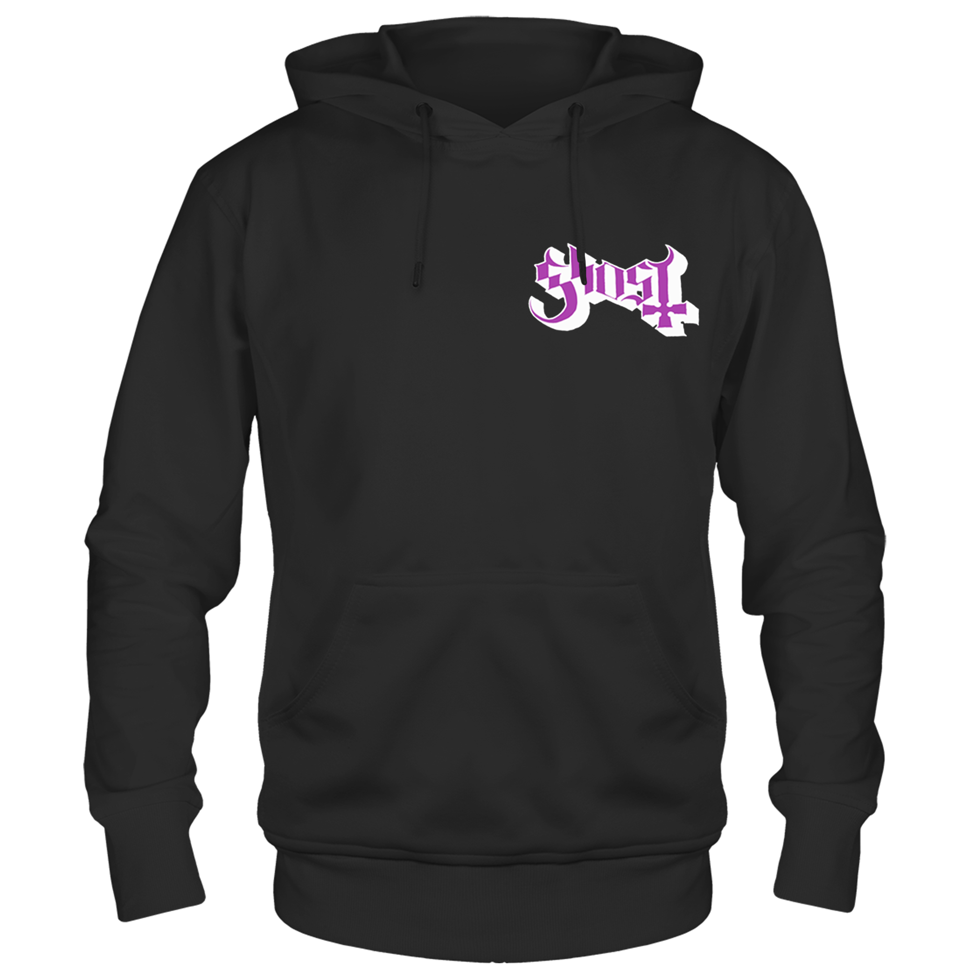 GHOST PRAYER HANDS BLACK HOODIE