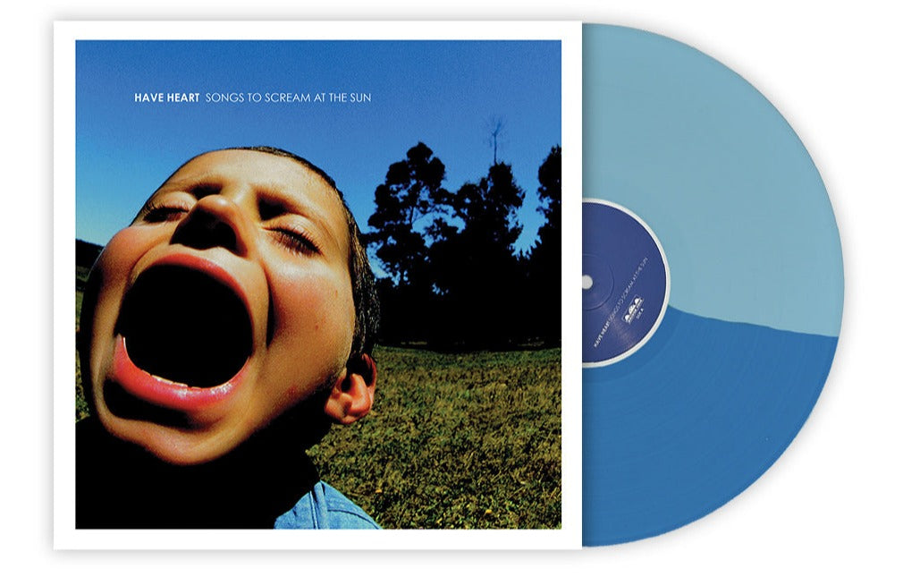 HAVE HEART ‘SONGS TO SCREAM AT THE SUN’ LP (Limited Edition – Only 300 Made, Half Opaque Aqua Blue/Half Opaque Baby Blue Vinyl)